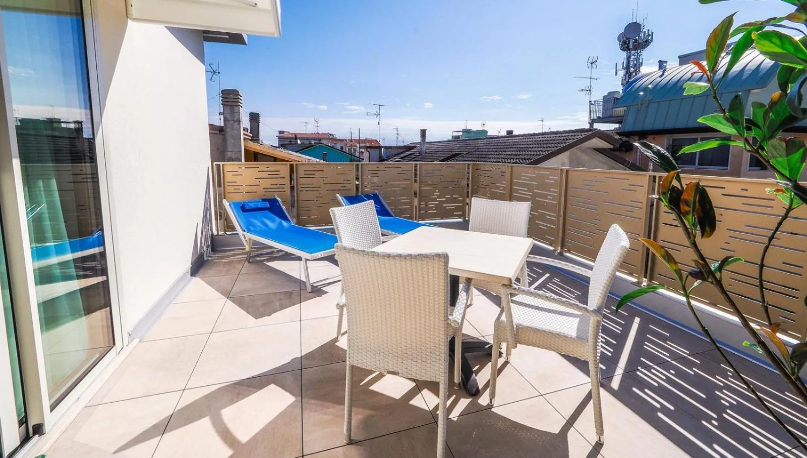 Balcony/Terrace in Hotel Angelo