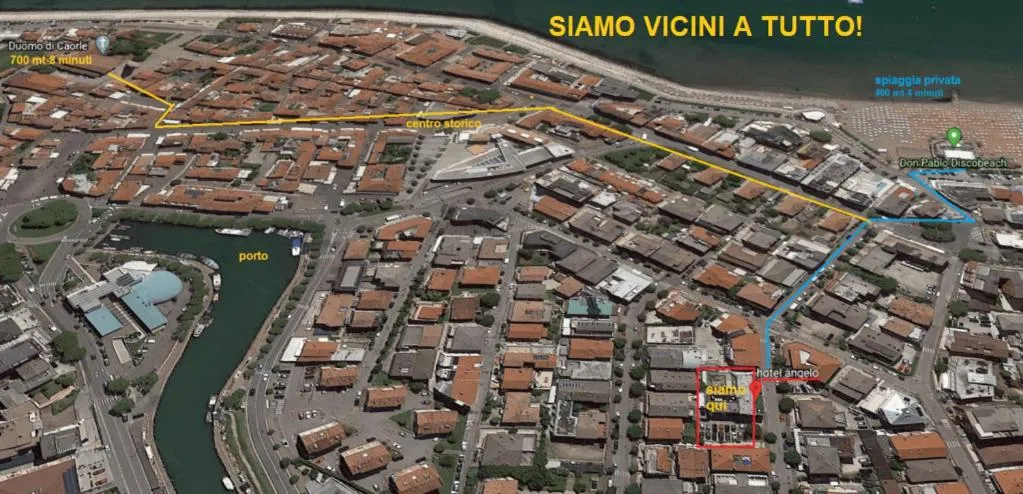 Bird's eye view in Hotel Angelo