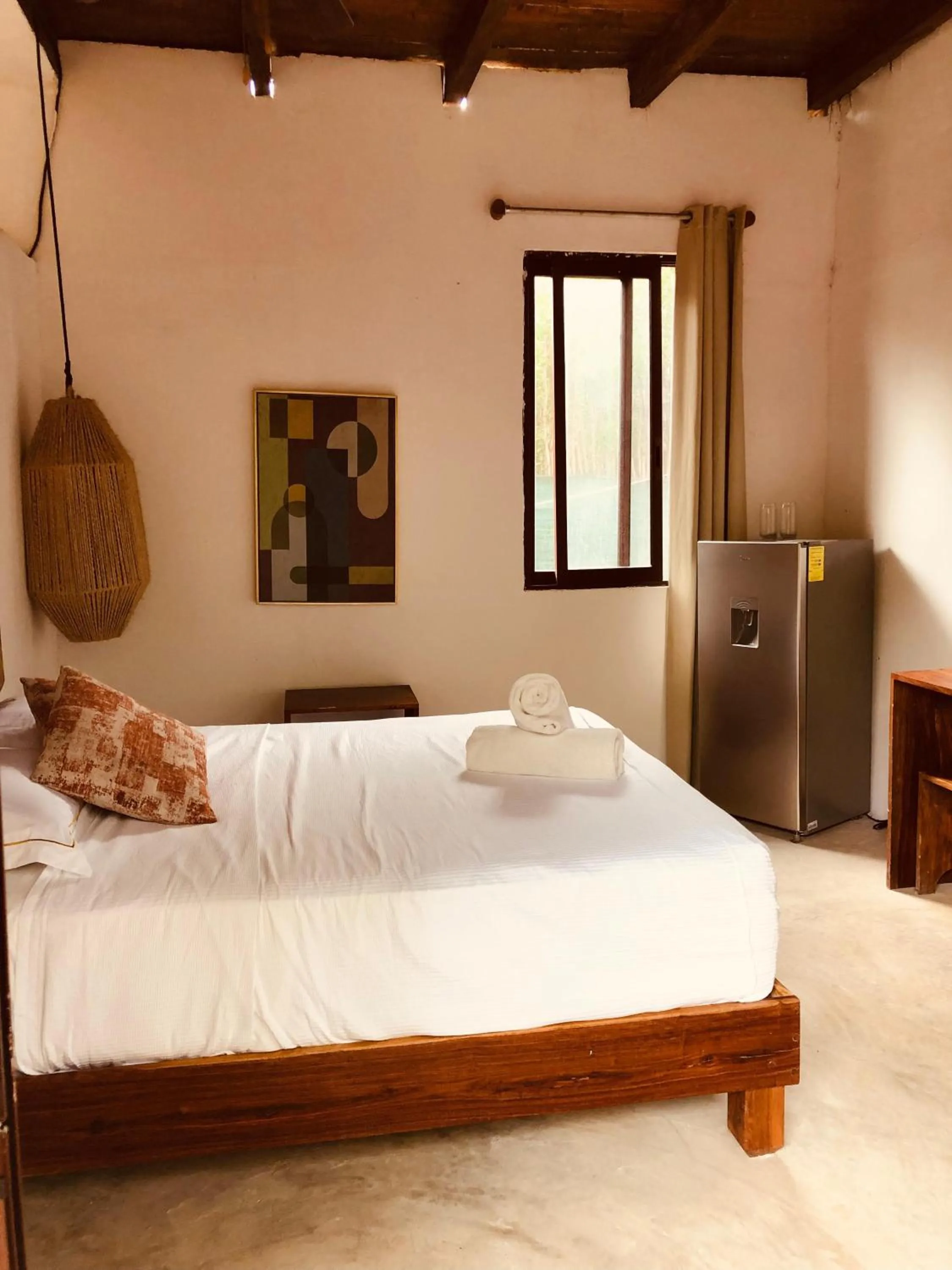 Bed in Cabañas Tulum - Aldea Mangle & Cenote