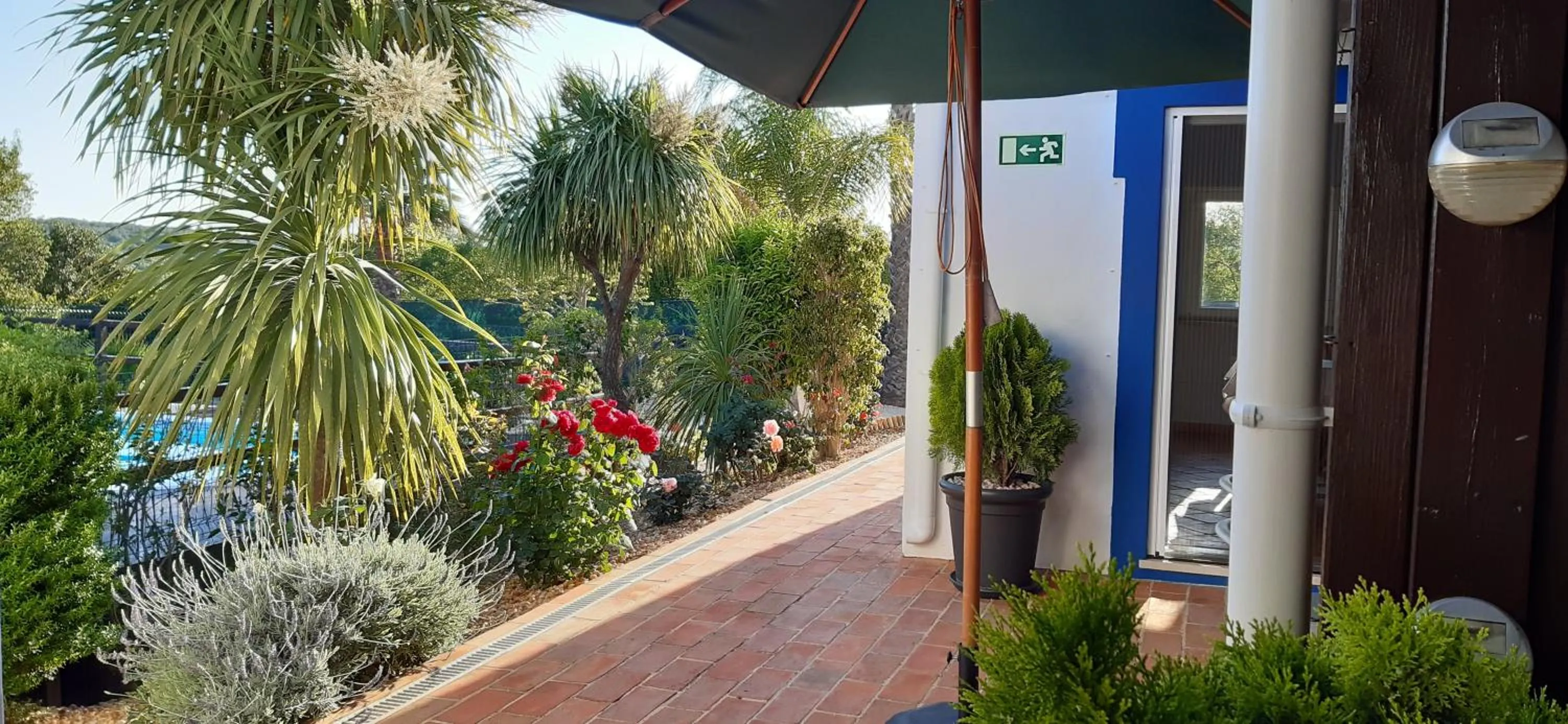 Patio in ApraHouseLoule Guesthouse