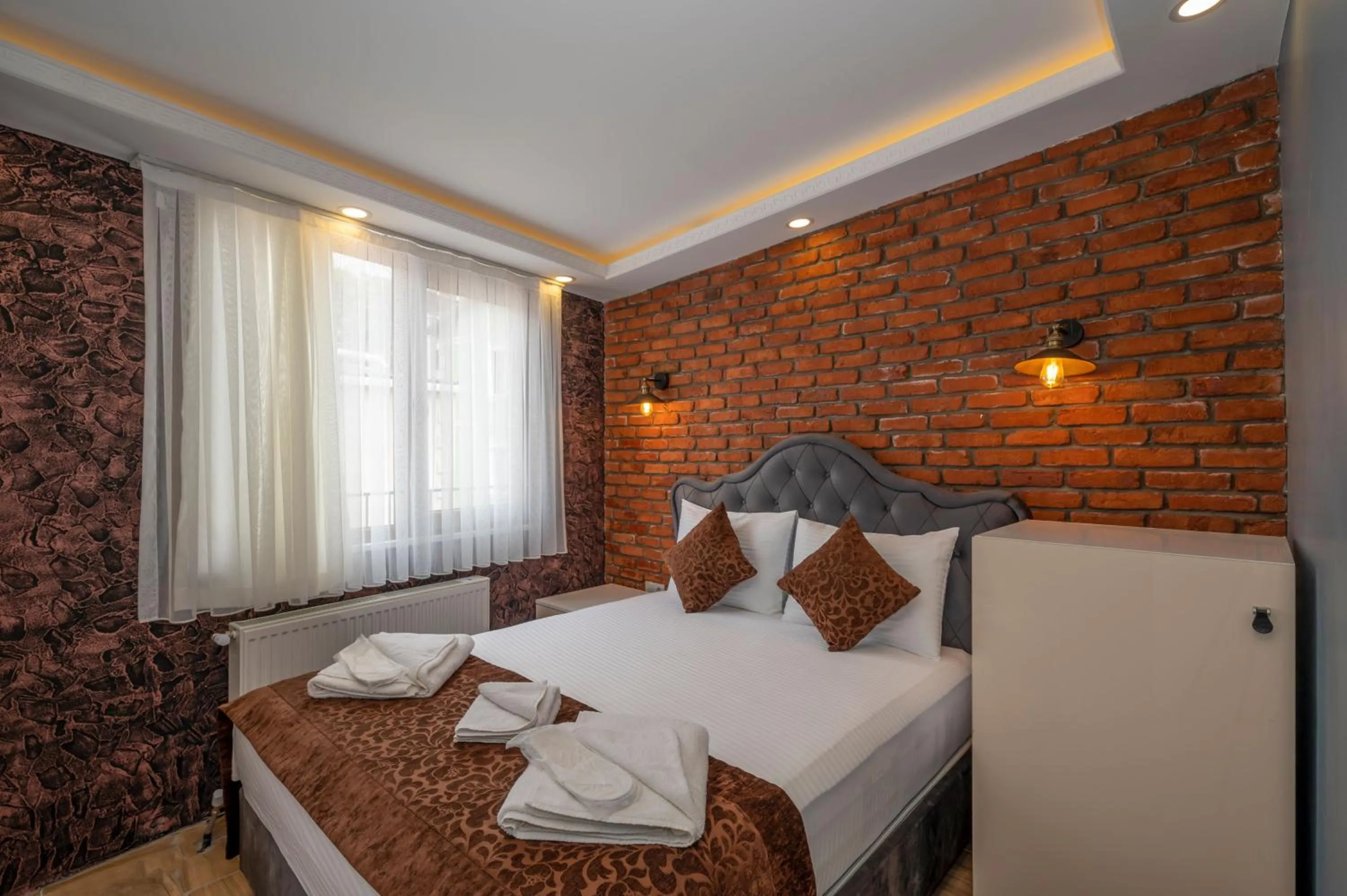 Bed in Taksim Story Residence