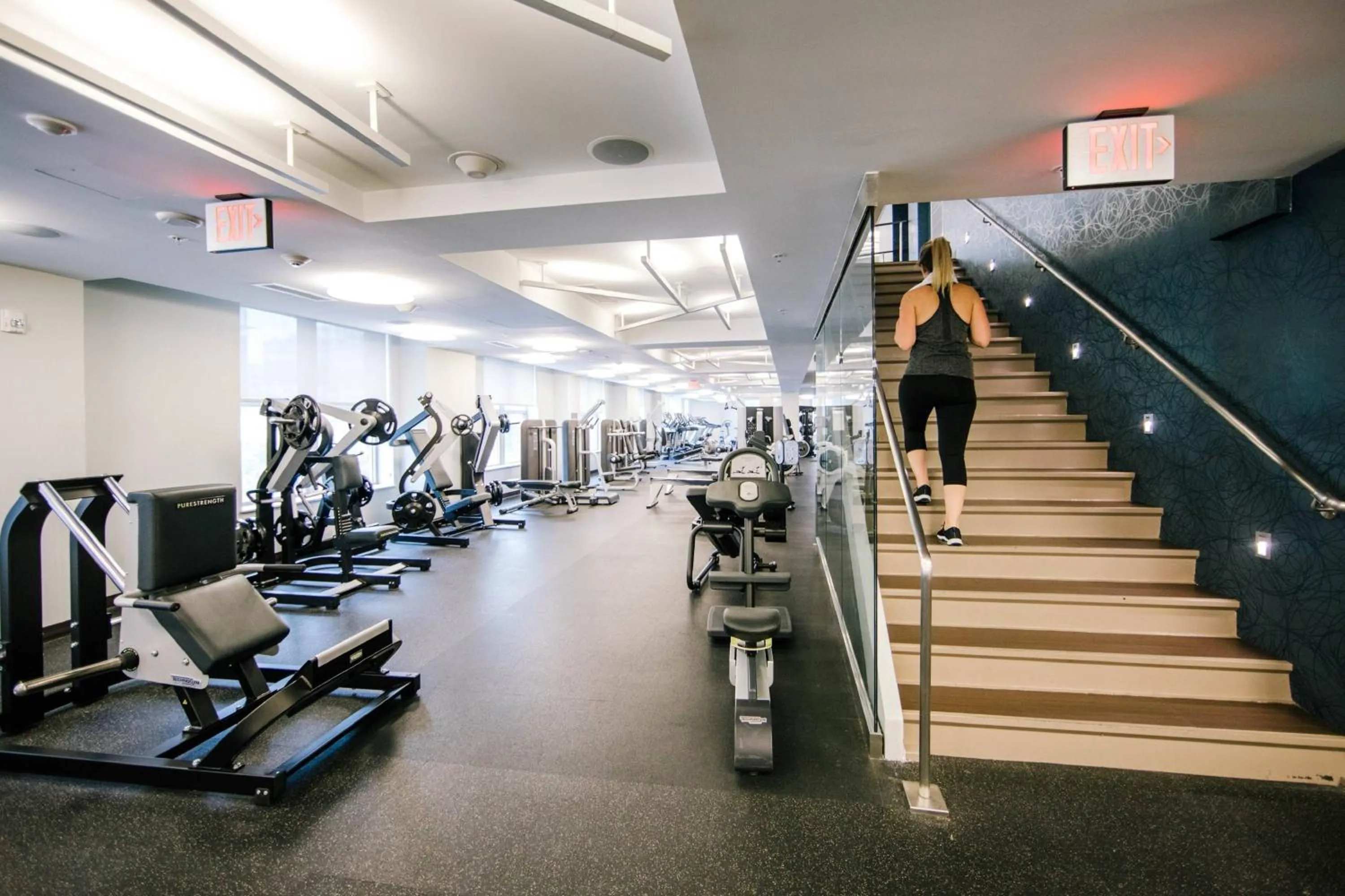 Fitness centre/facilities in Marriott Marquis Washington, DC