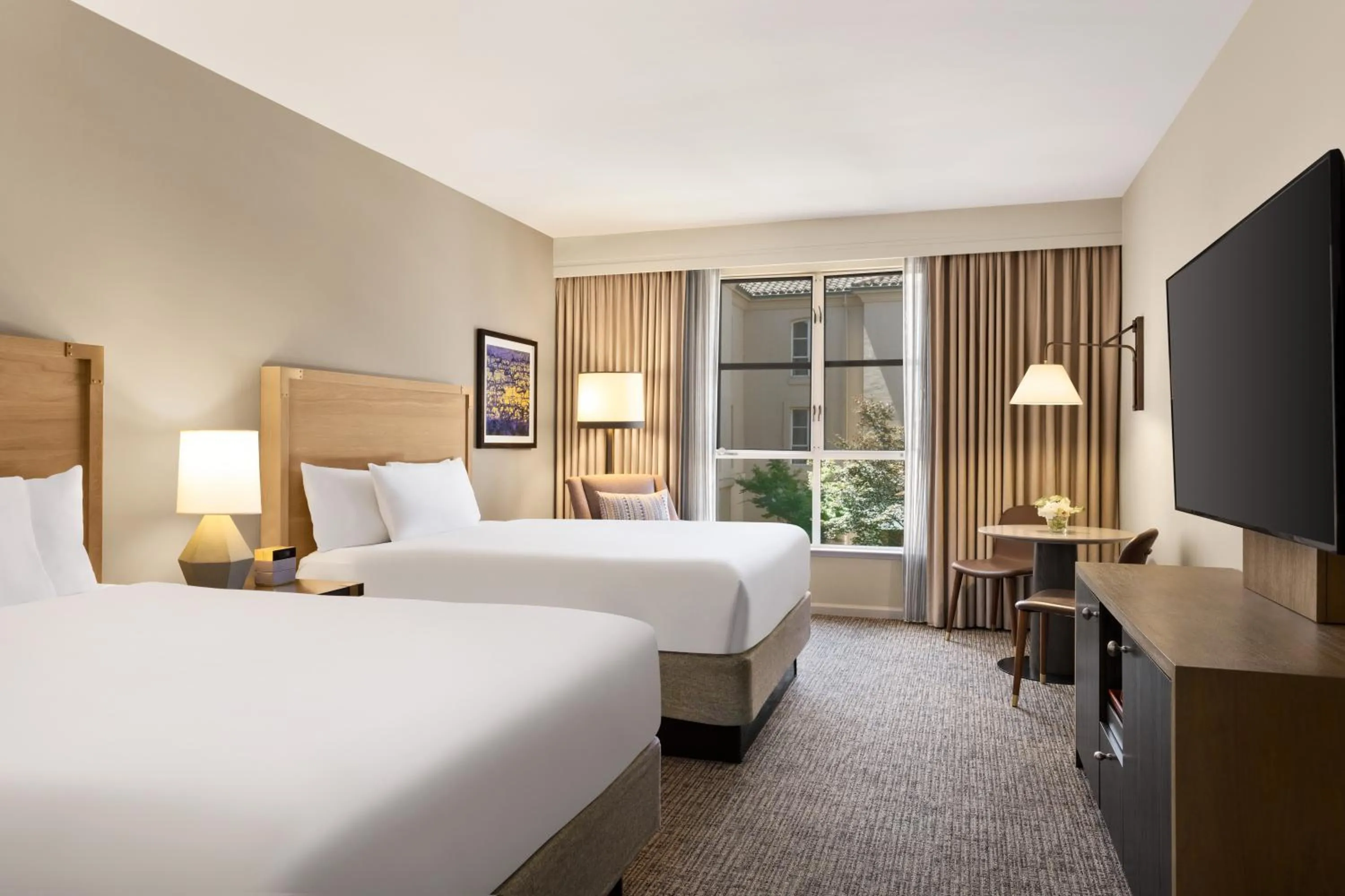 Photo of the whole room, Bed in Hyatt Regency Sonoma Wine Country