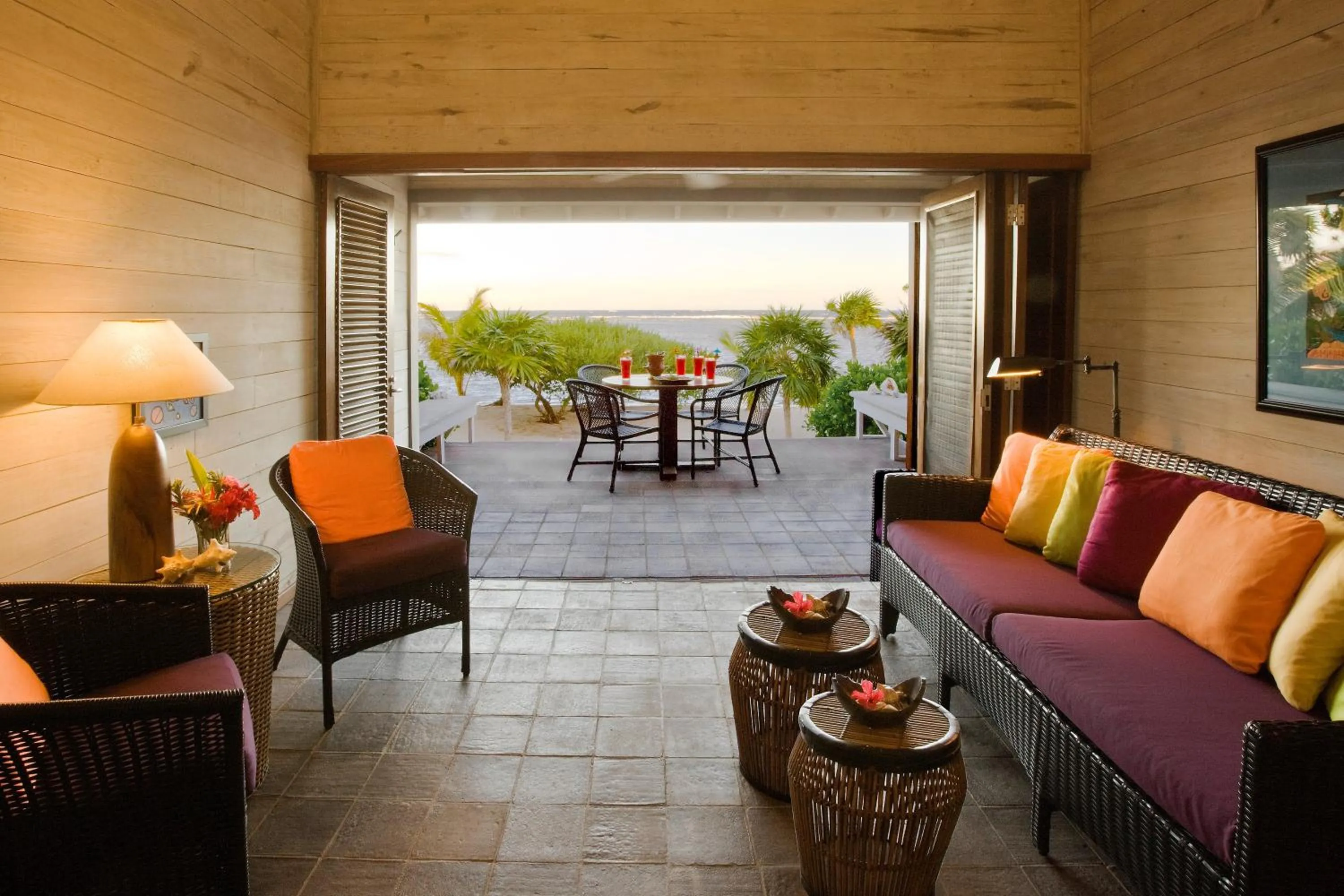 Patio in Barefoot Cay Resort