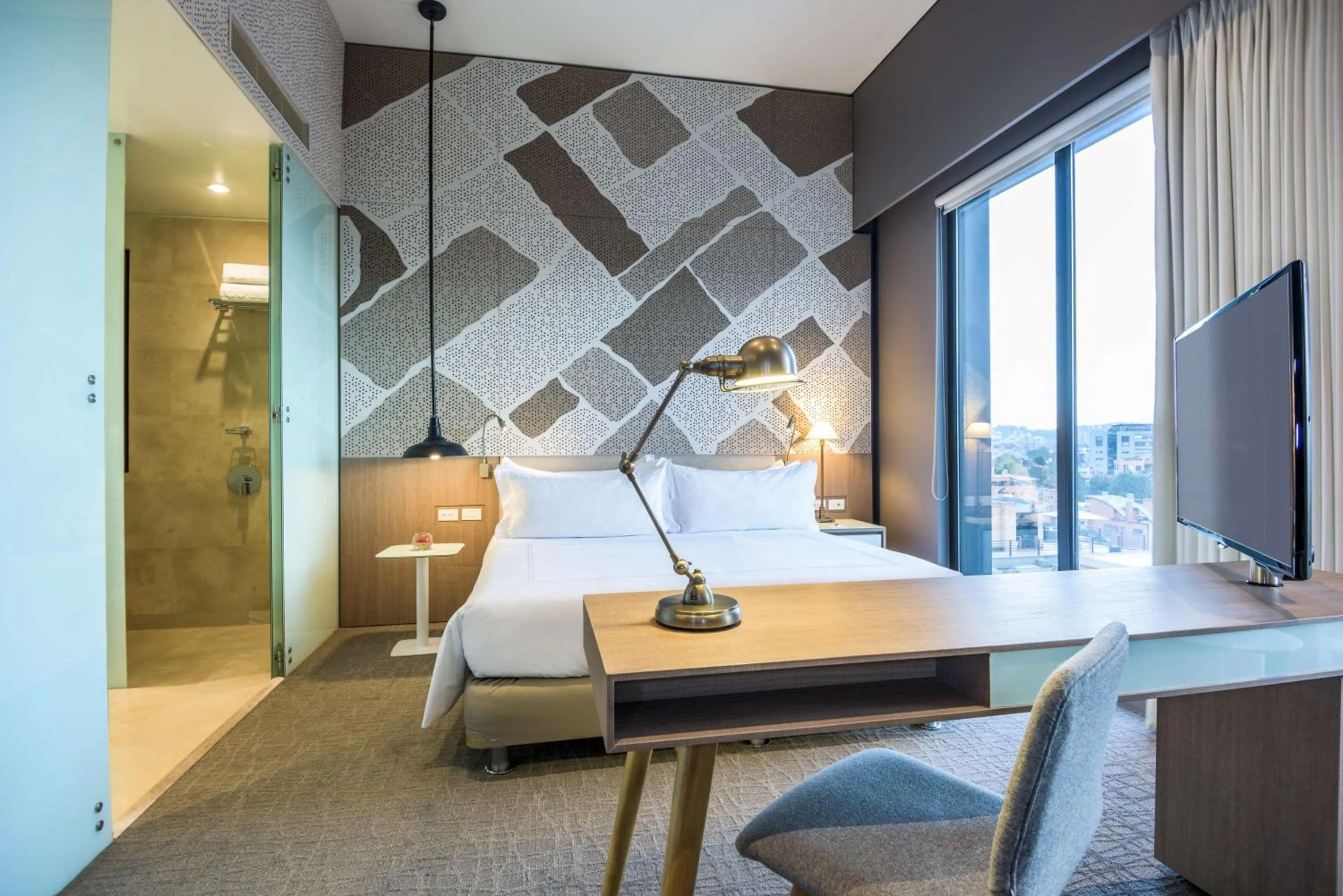 Bedroom, Bed in NH Collection Bogota Terra 100 Royal