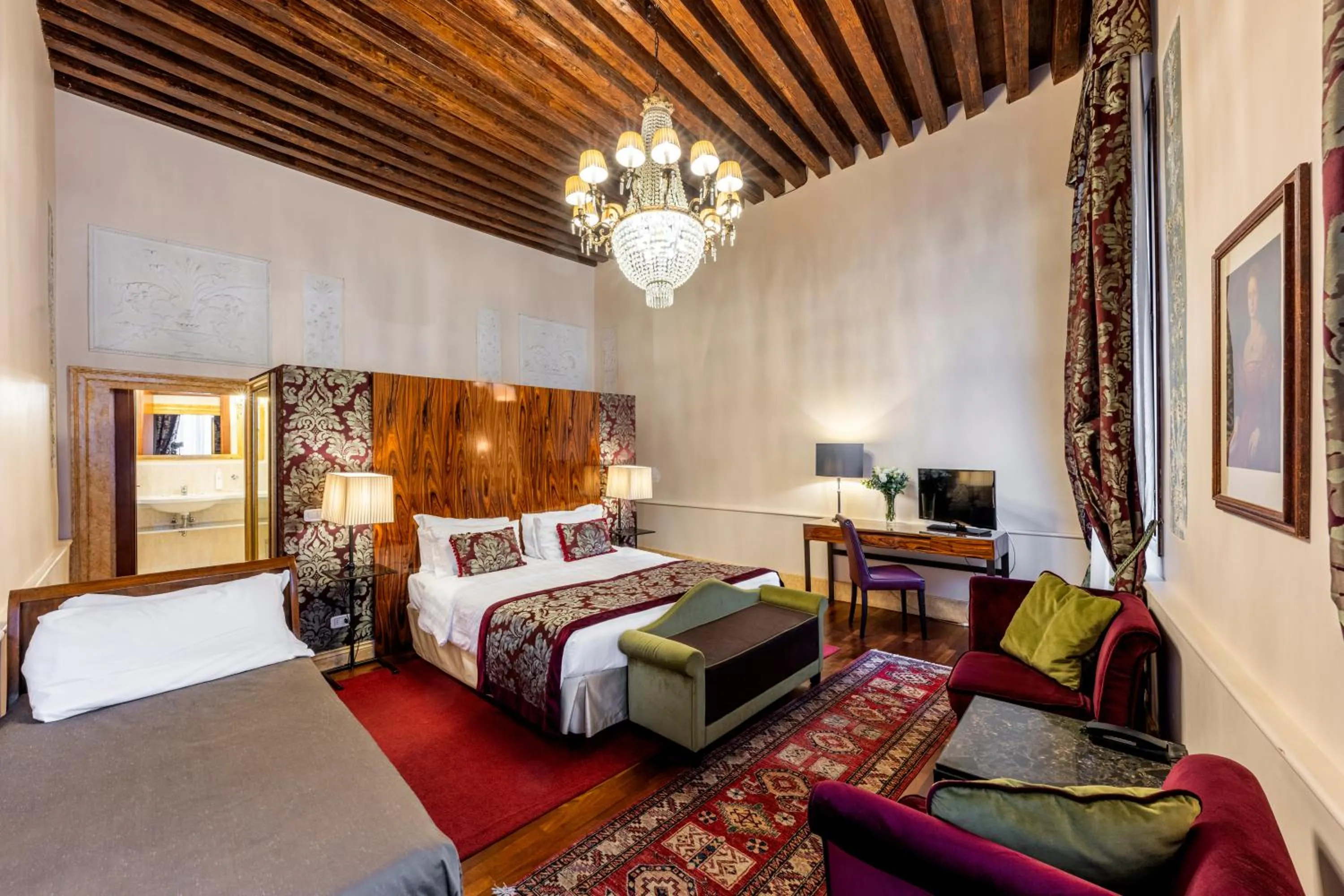 Bed in Hotel Casa Verardo Residenza d'Epoca