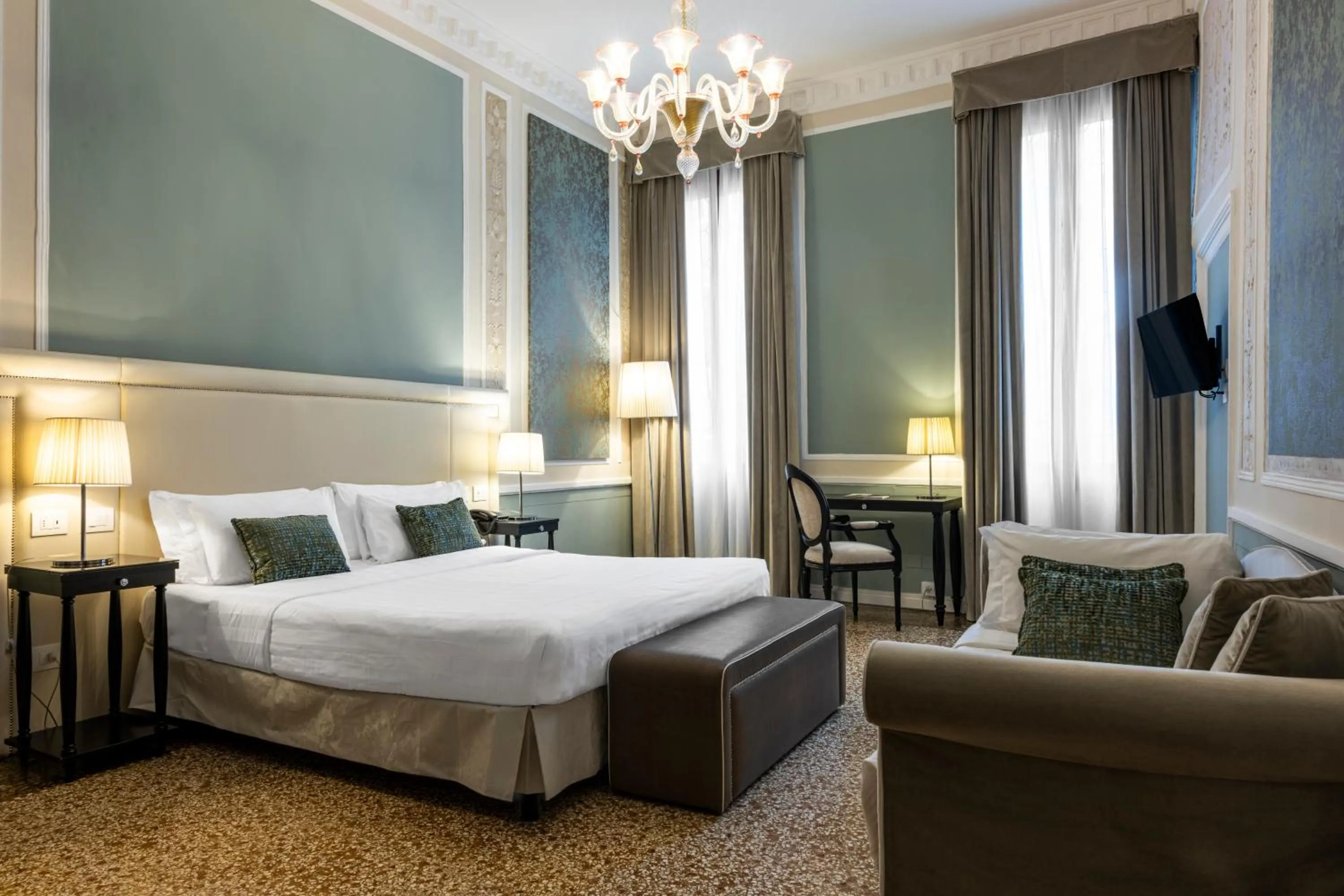 Bed in Hotel Casa Verardo Residenza d'Epoca