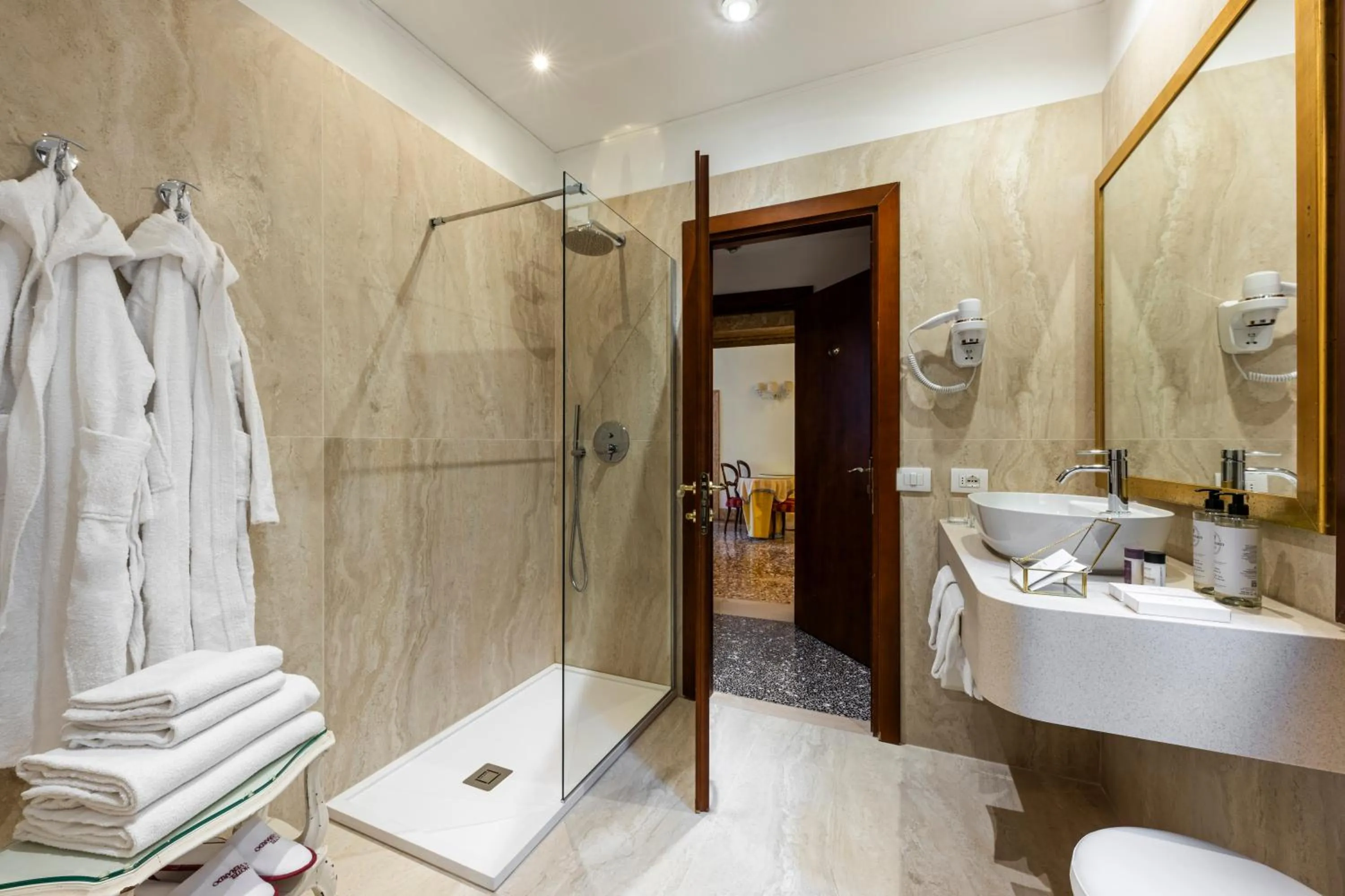 Shower in Hotel Casa Verardo Residenza d'Epoca