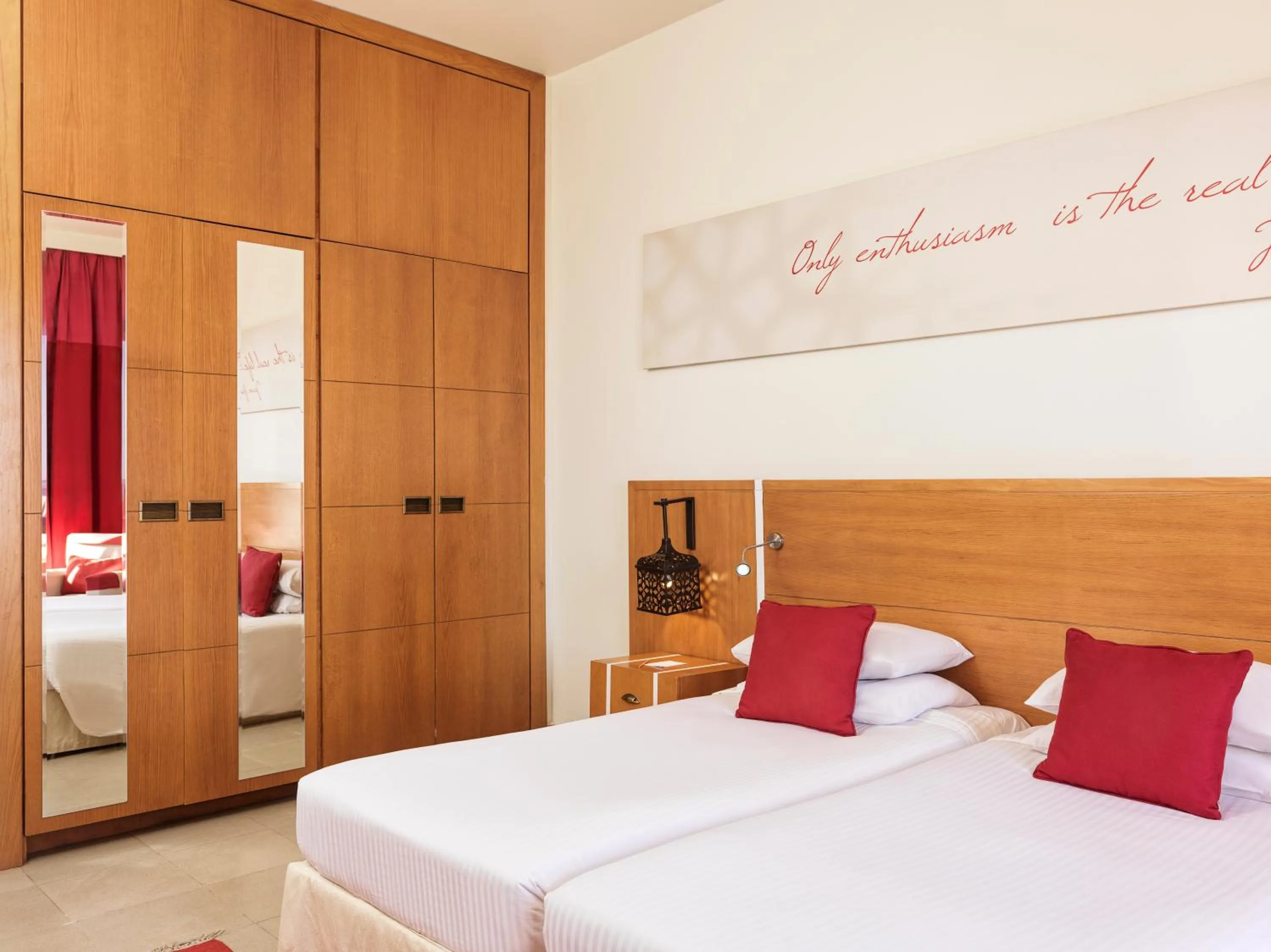 Bedroom, Bed in Club Paradisio El Gouna Red Sea