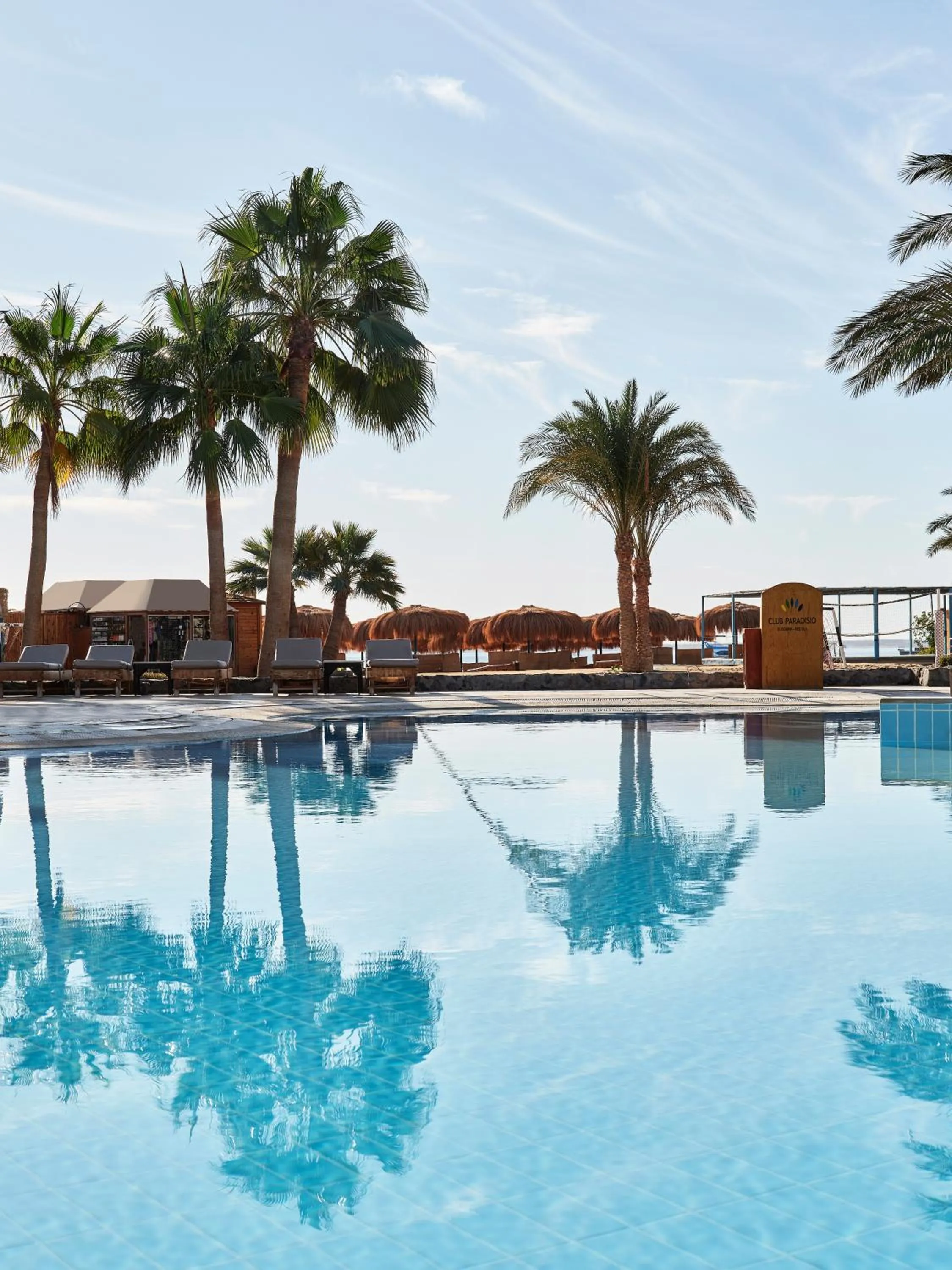 Swimming pool in Club Paradisio El Gouna Red Sea