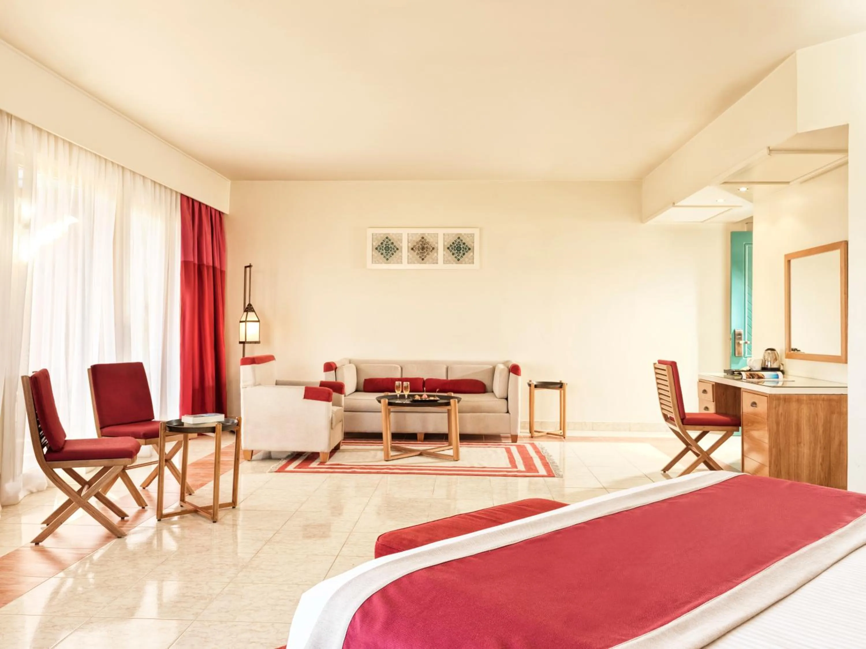 Photo of the whole room, Bed in Club Paradisio El Gouna Red Sea