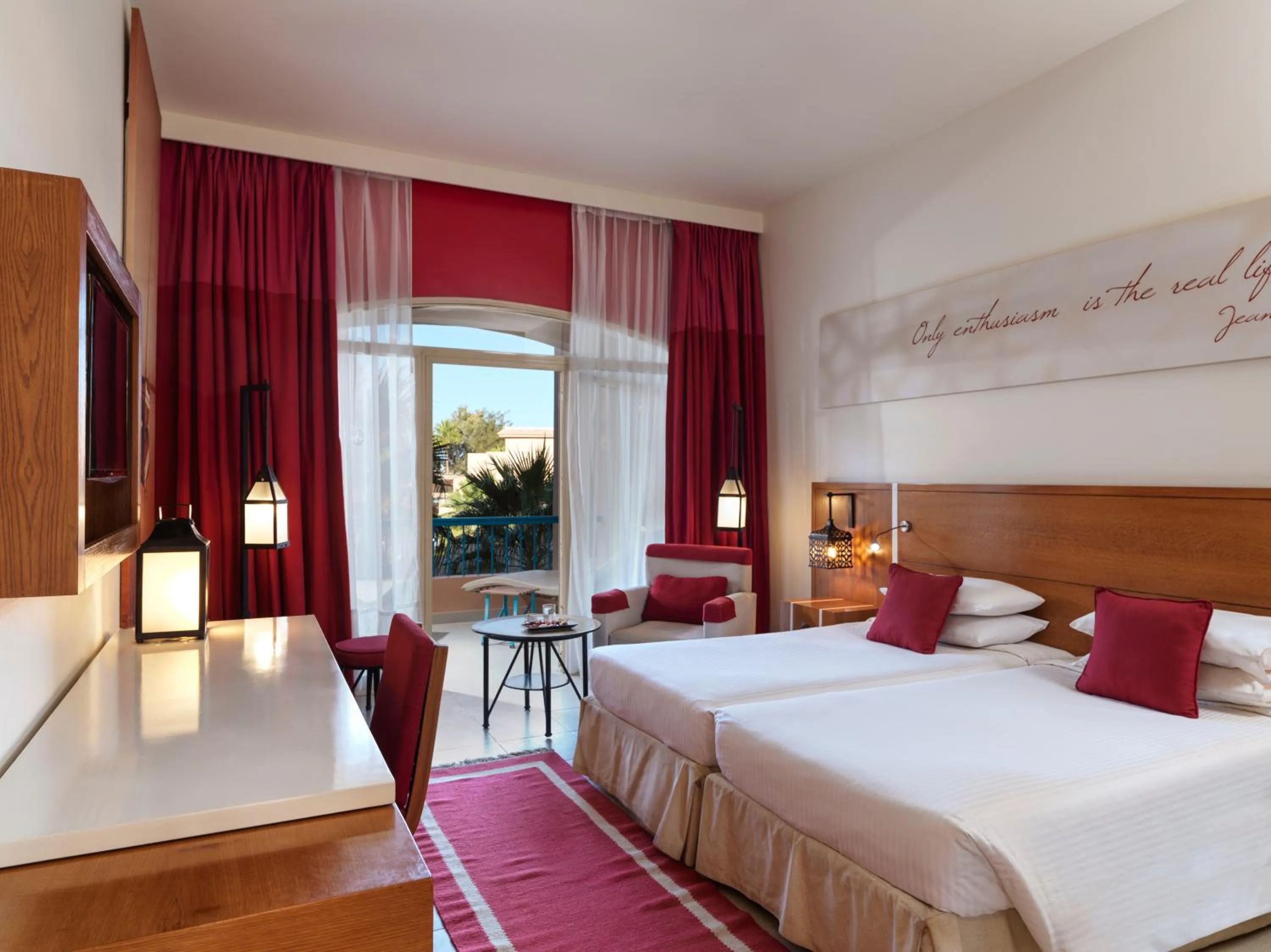 Photo of the whole room, Bed in Club Paradisio El Gouna Red Sea