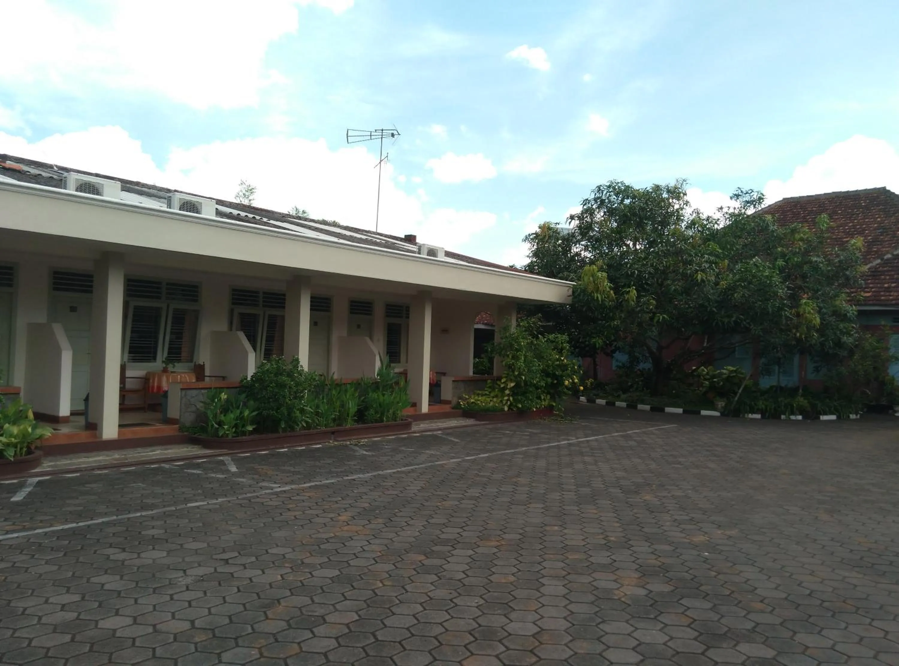 Balcony/Terrace in Hotel Besar Purwokerto