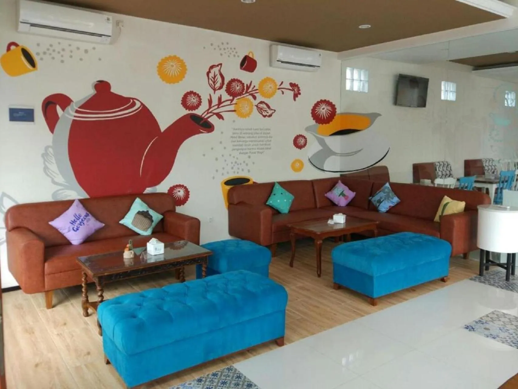 Lobby or reception in Hotel Besar Purwokerto