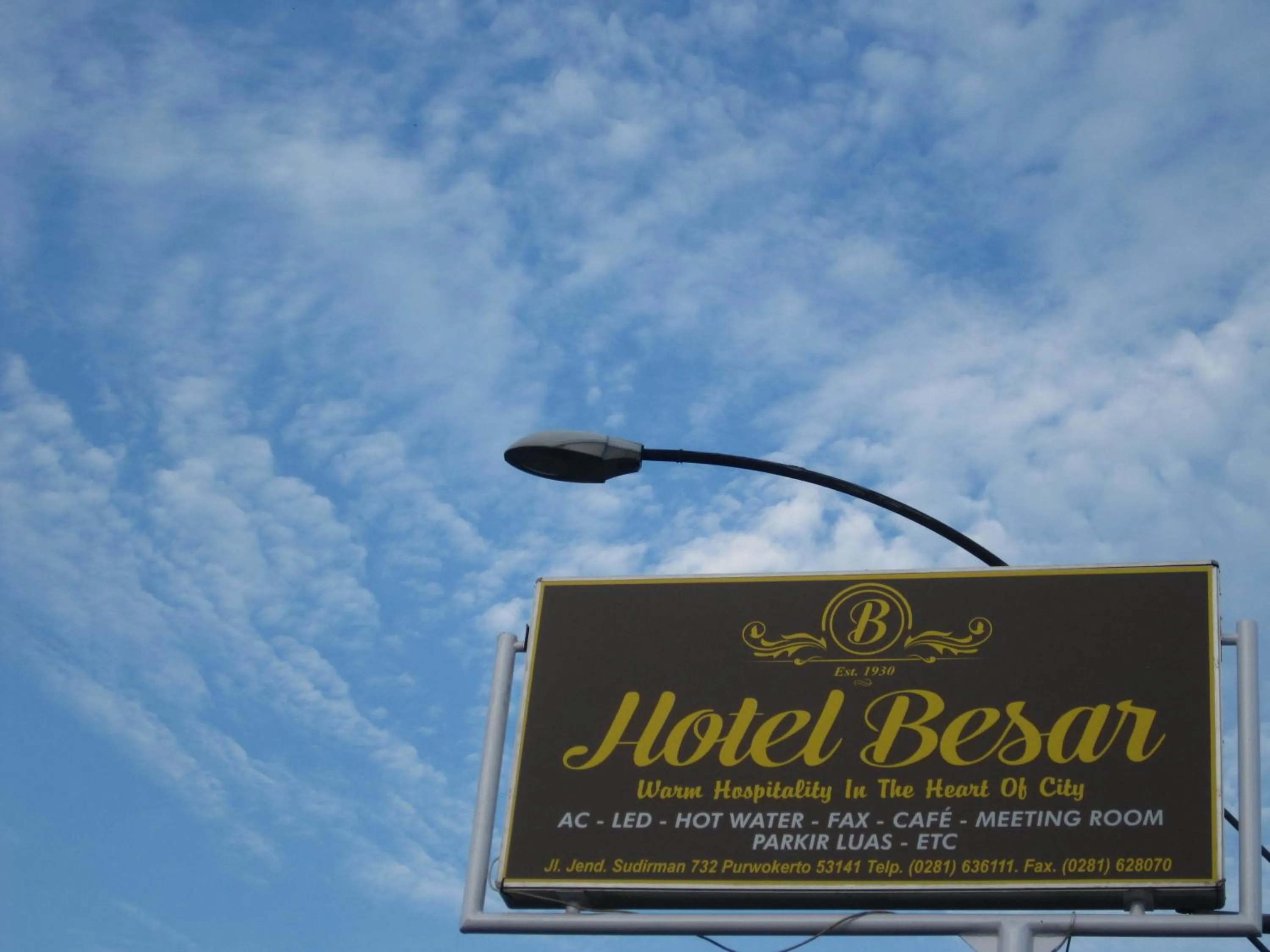 Property logo or sign in Hotel Besar Purwokerto