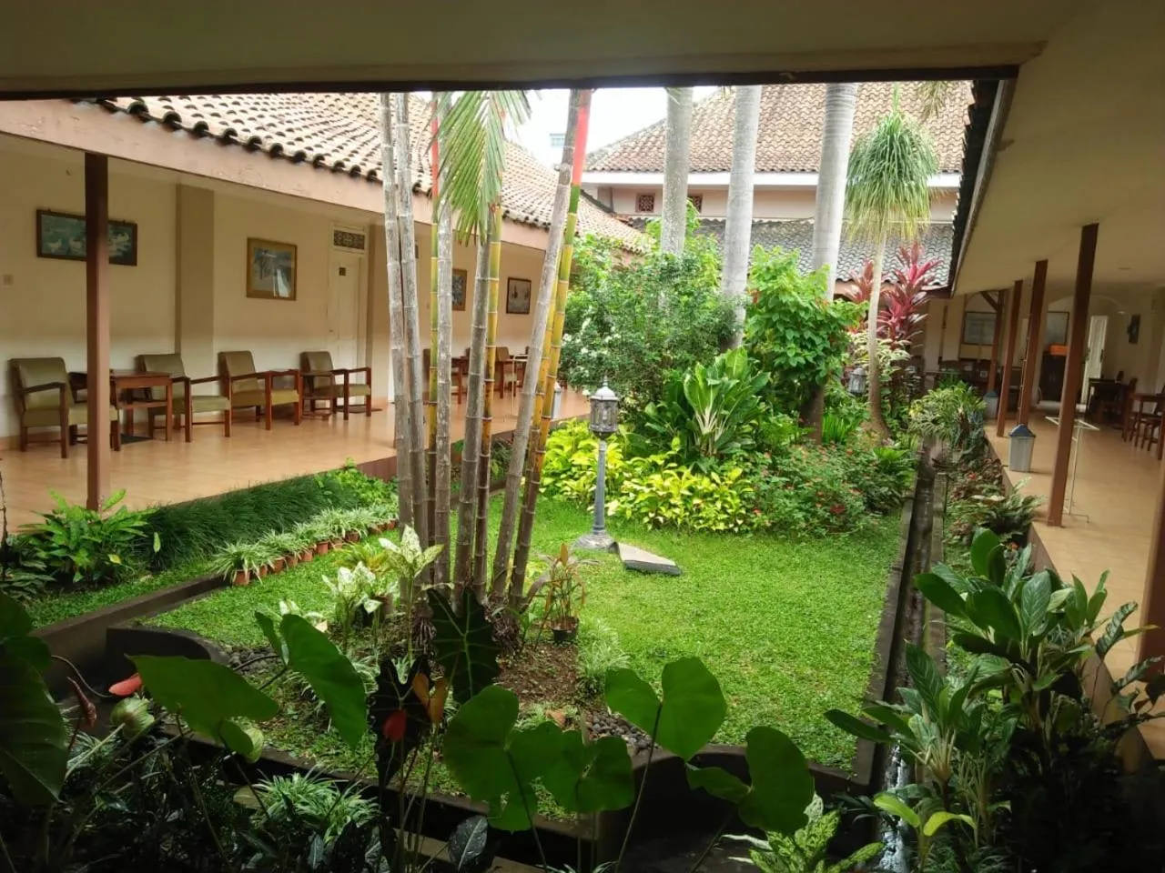 Garden in Hotel Besar Purwokerto