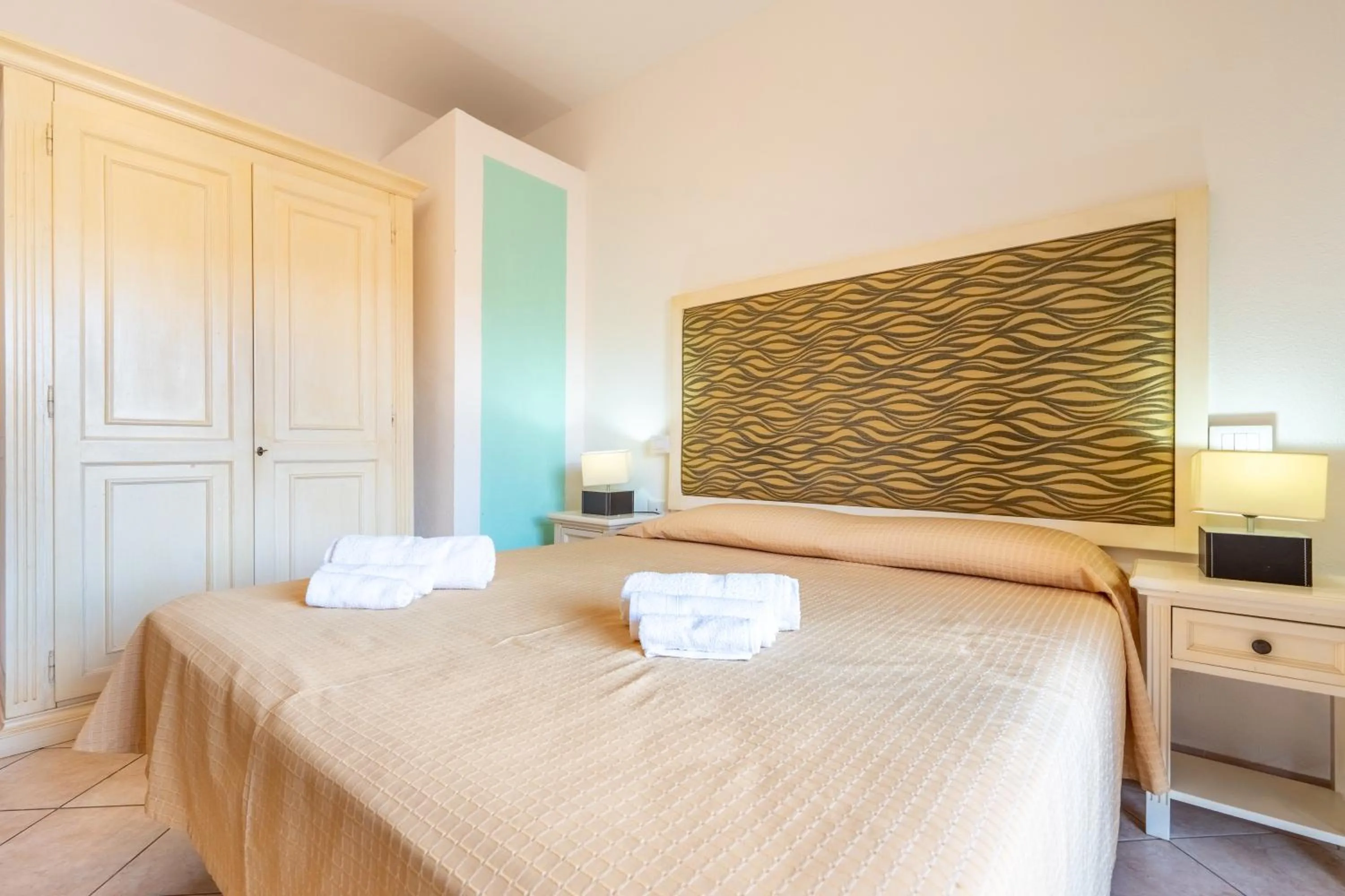 Bed in A.I.R. Hotel Gabbiano