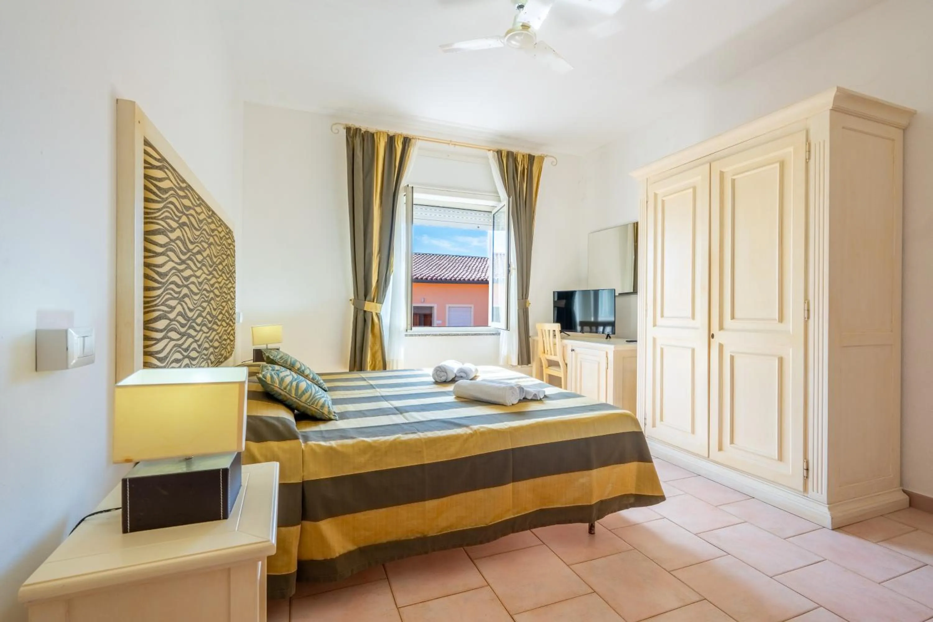 Bed in A.I.R. Hotel Gabbiano