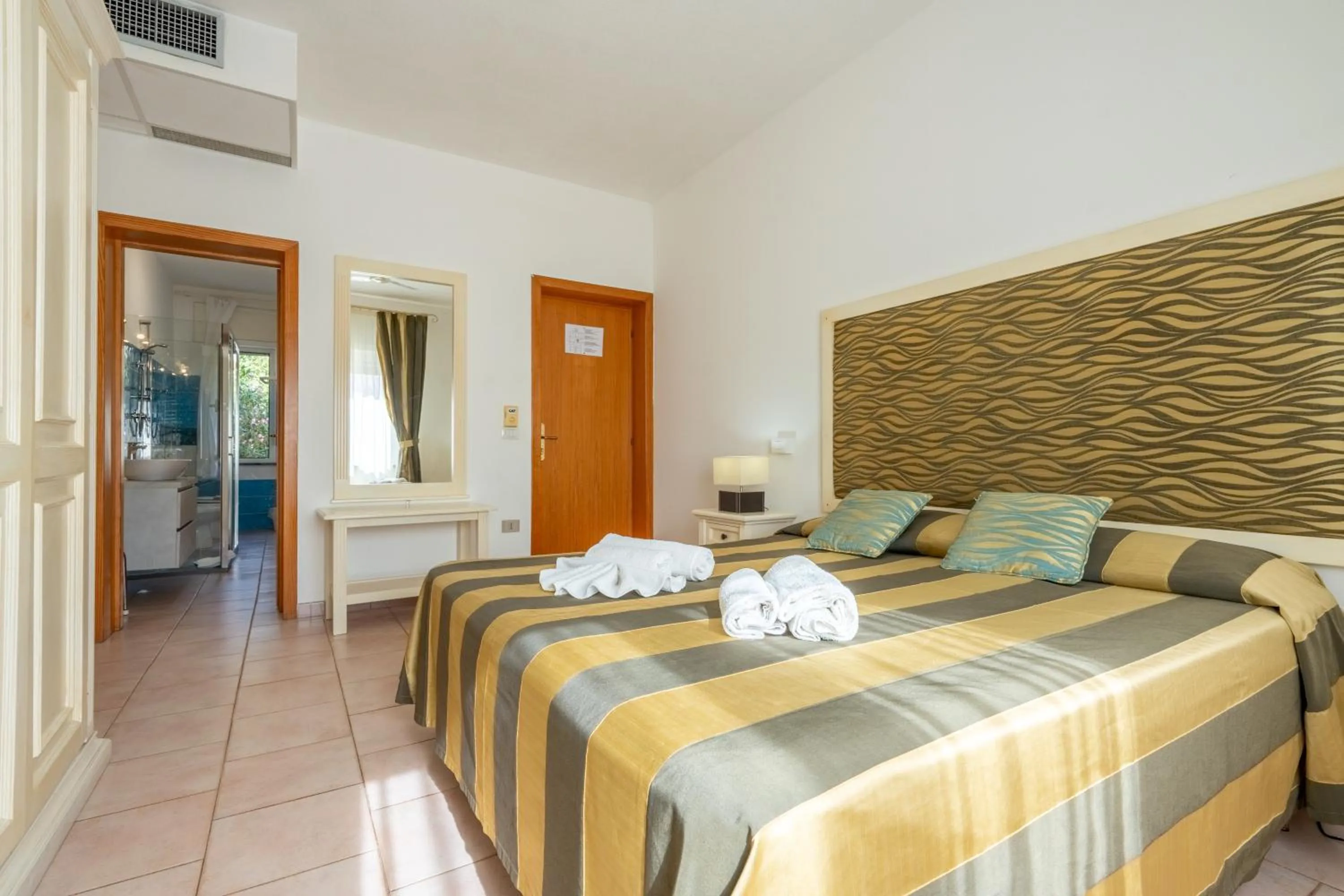 Bed in A.I.R. Hotel Gabbiano