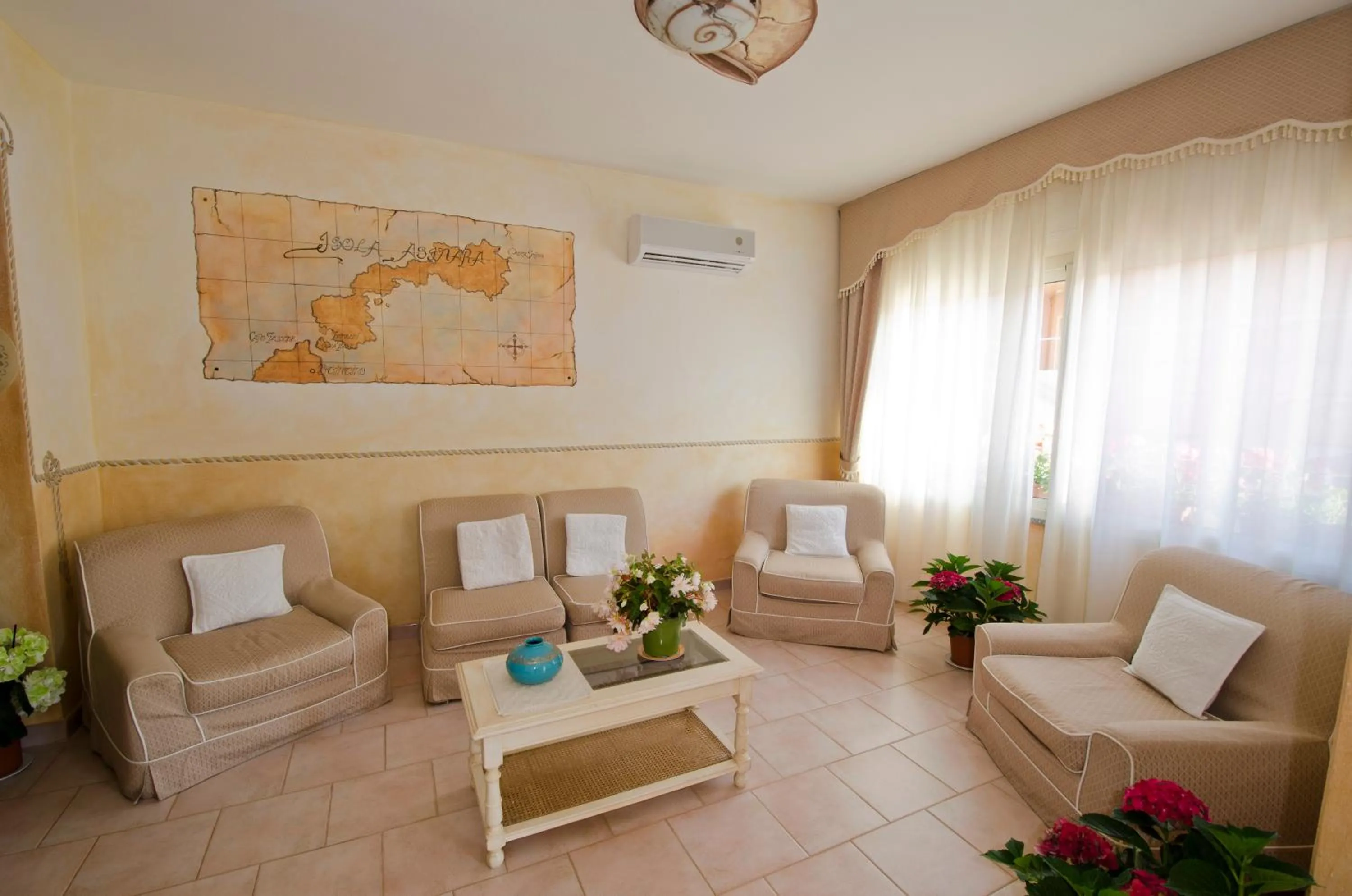 Living room in A.I.R. Hotel Gabbiano