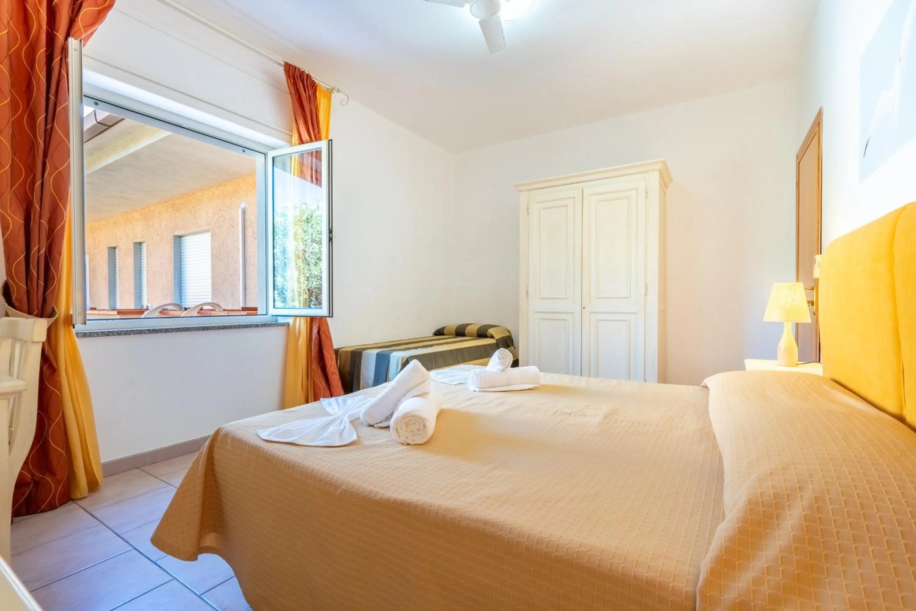 Bed in A.I.R. Hotel Gabbiano