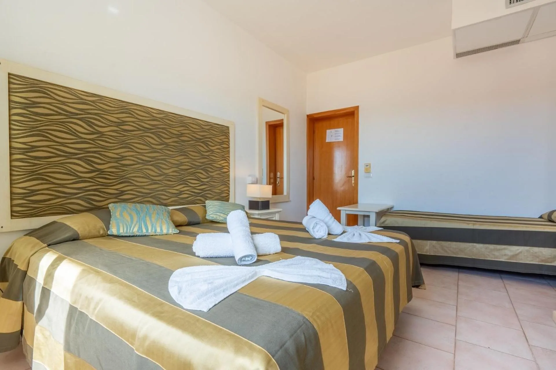 Bed in A.I.R. Hotel Gabbiano