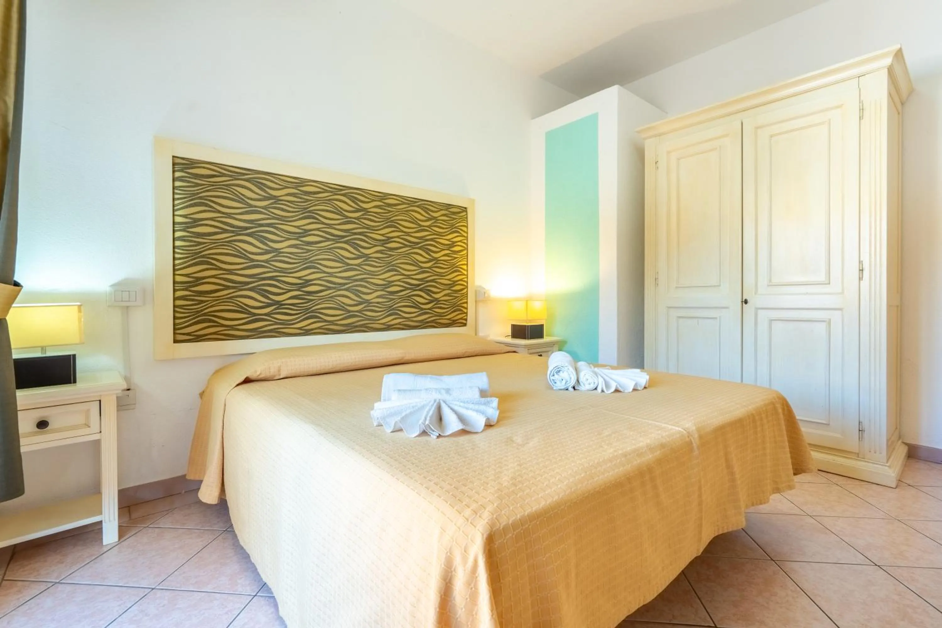 Bed in A.I.R. Hotel Gabbiano