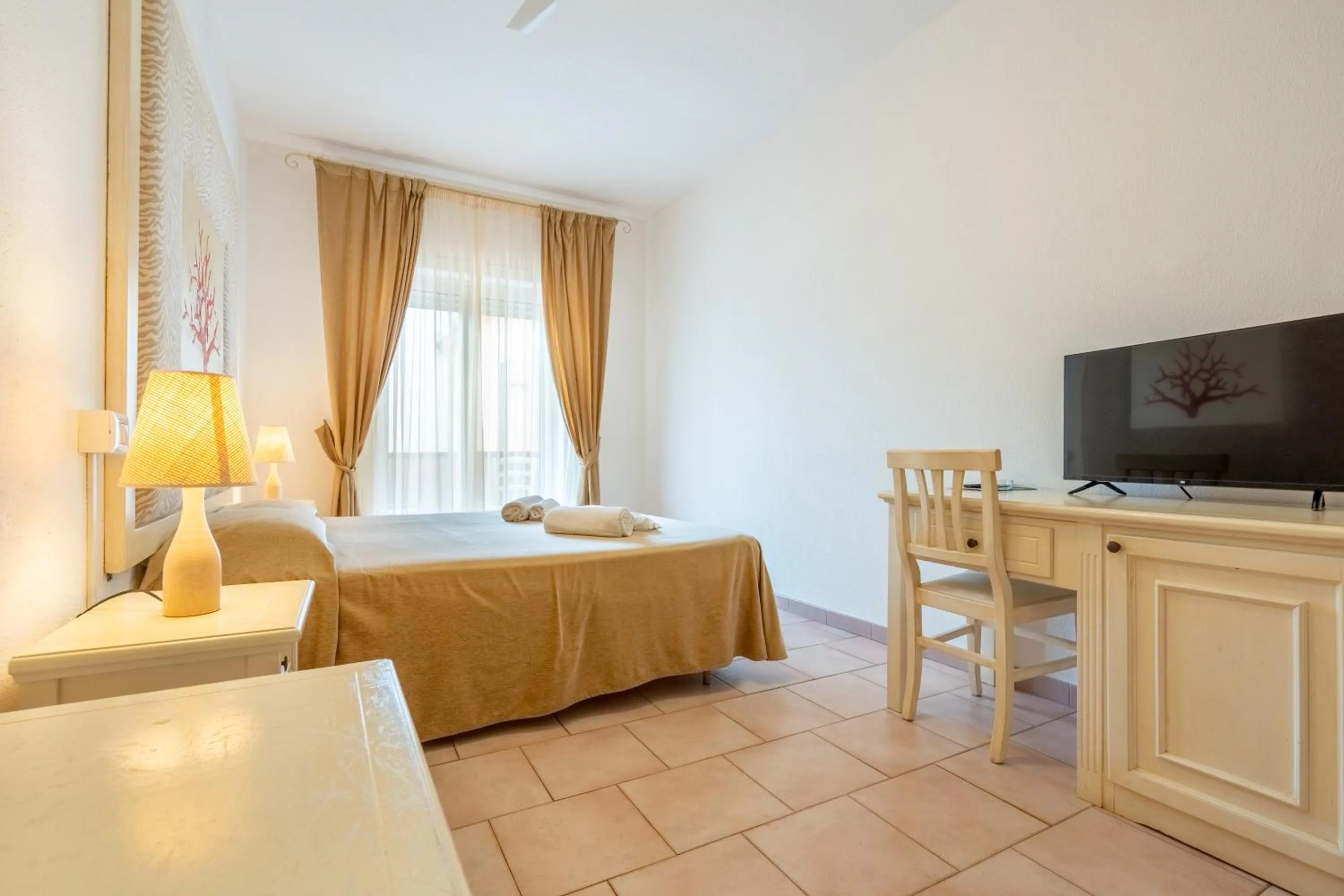 Bed in A.I.R. Hotel Gabbiano