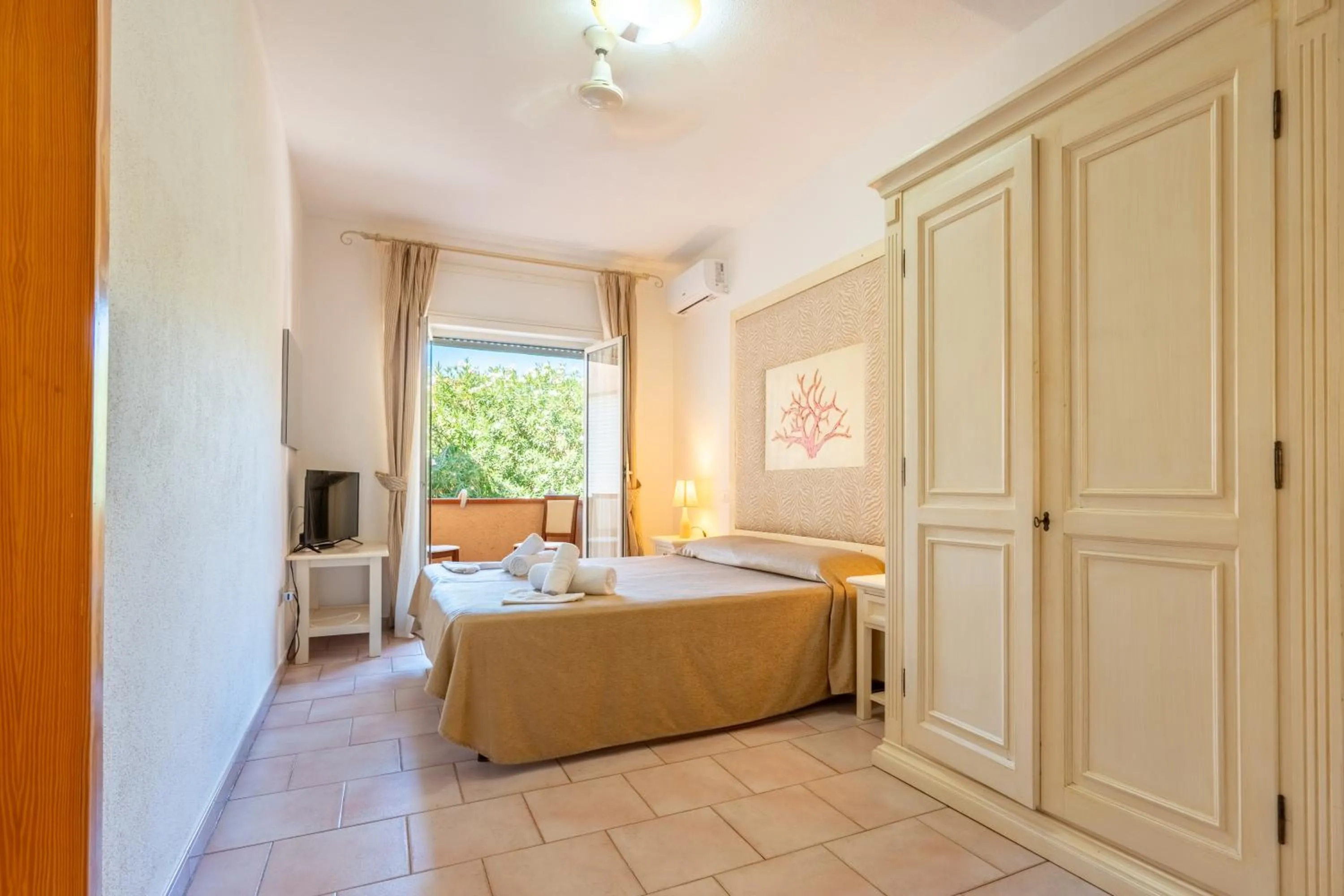 Bed in A.I.R. Hotel Gabbiano