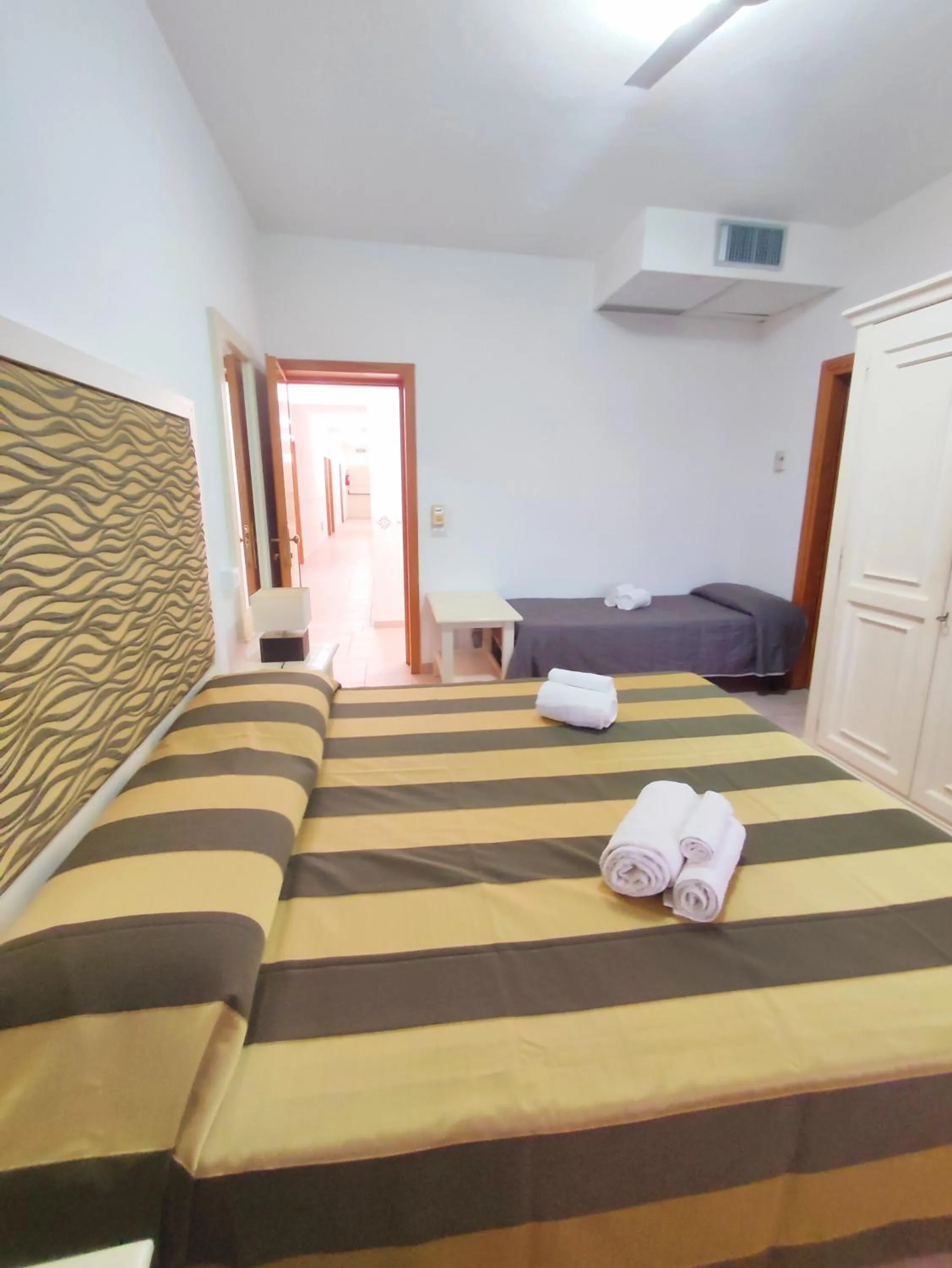 Bed in A.I.R. Hotel Gabbiano