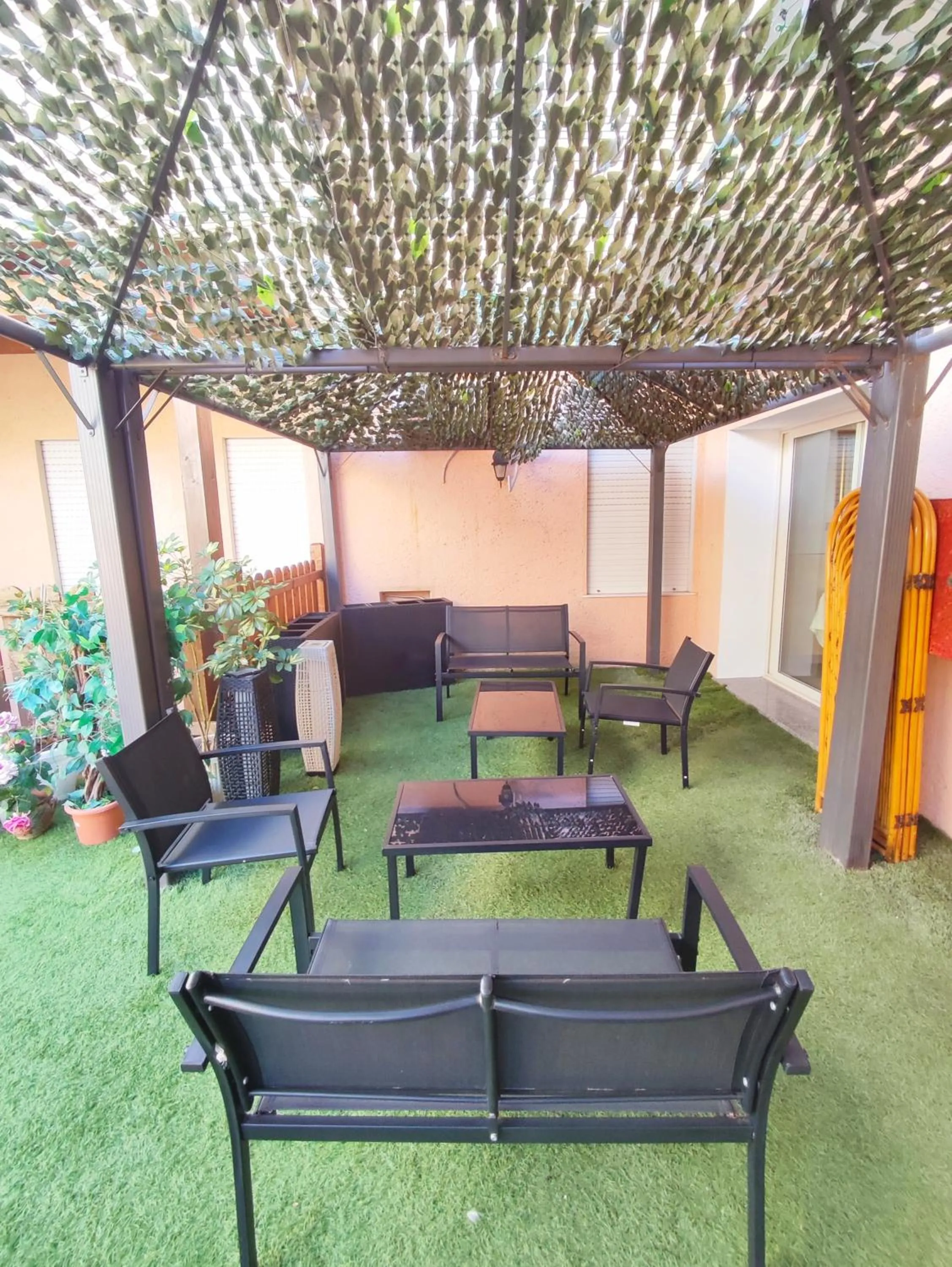 Patio in A.I.R. Hotel Gabbiano