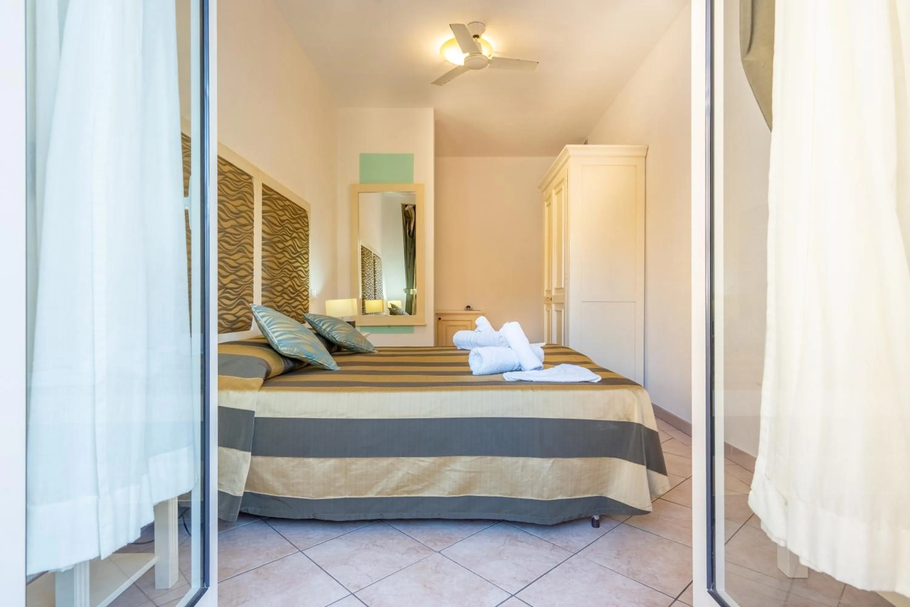 Bed in A.I.R. Hotel Gabbiano