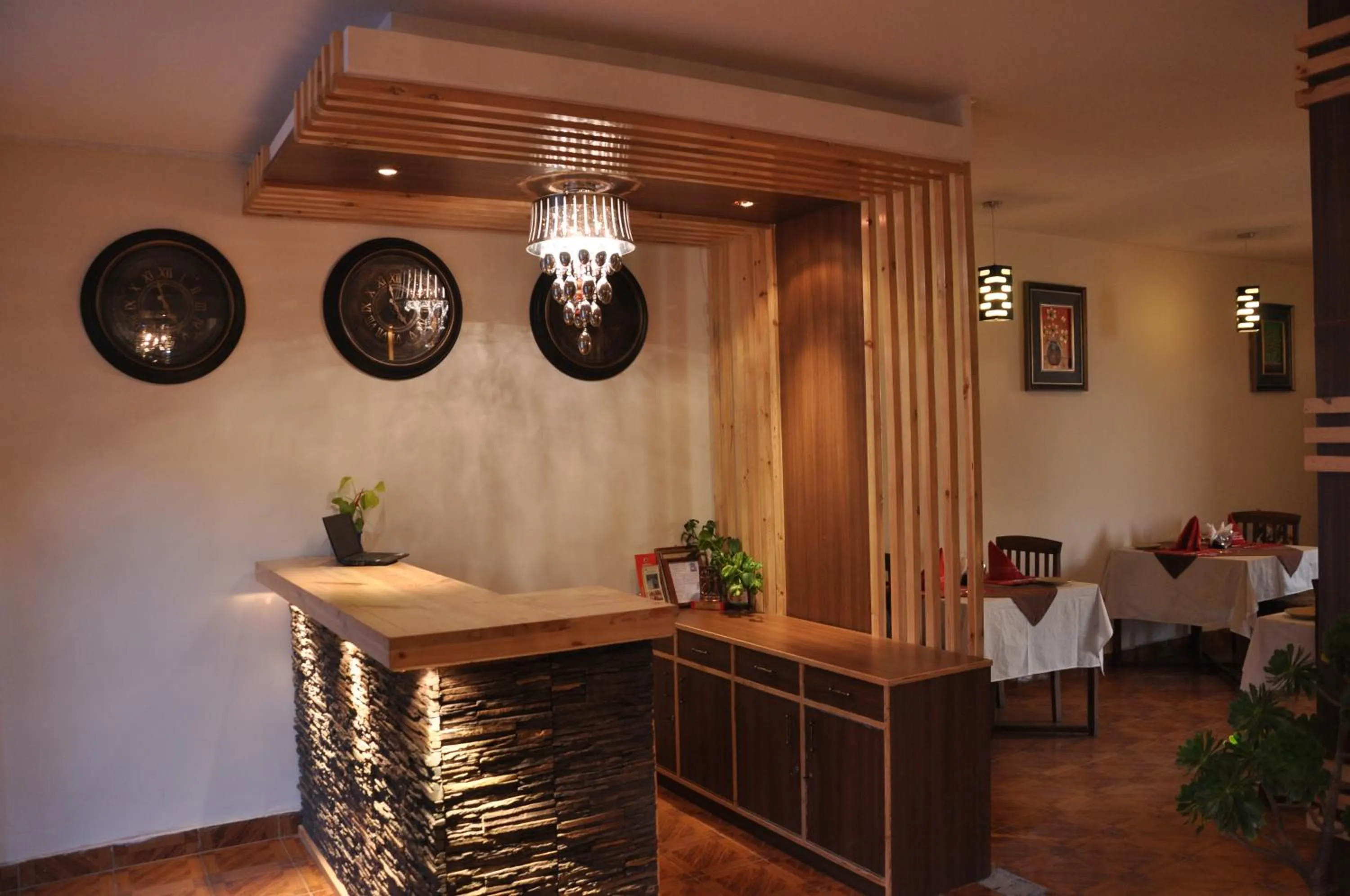 Lobby or reception in Hotel Ekant