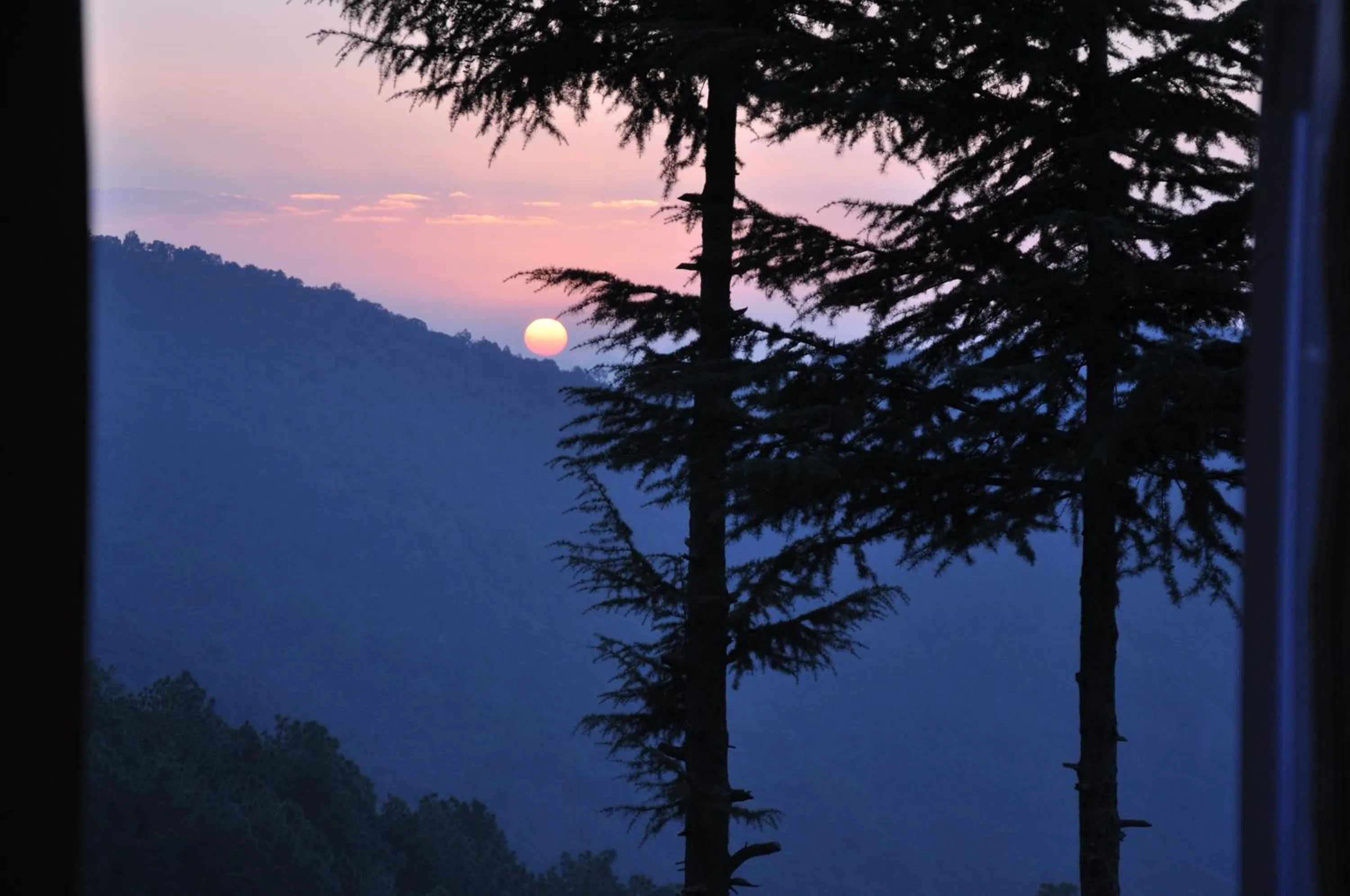 Mountain view in Hotel Ekant