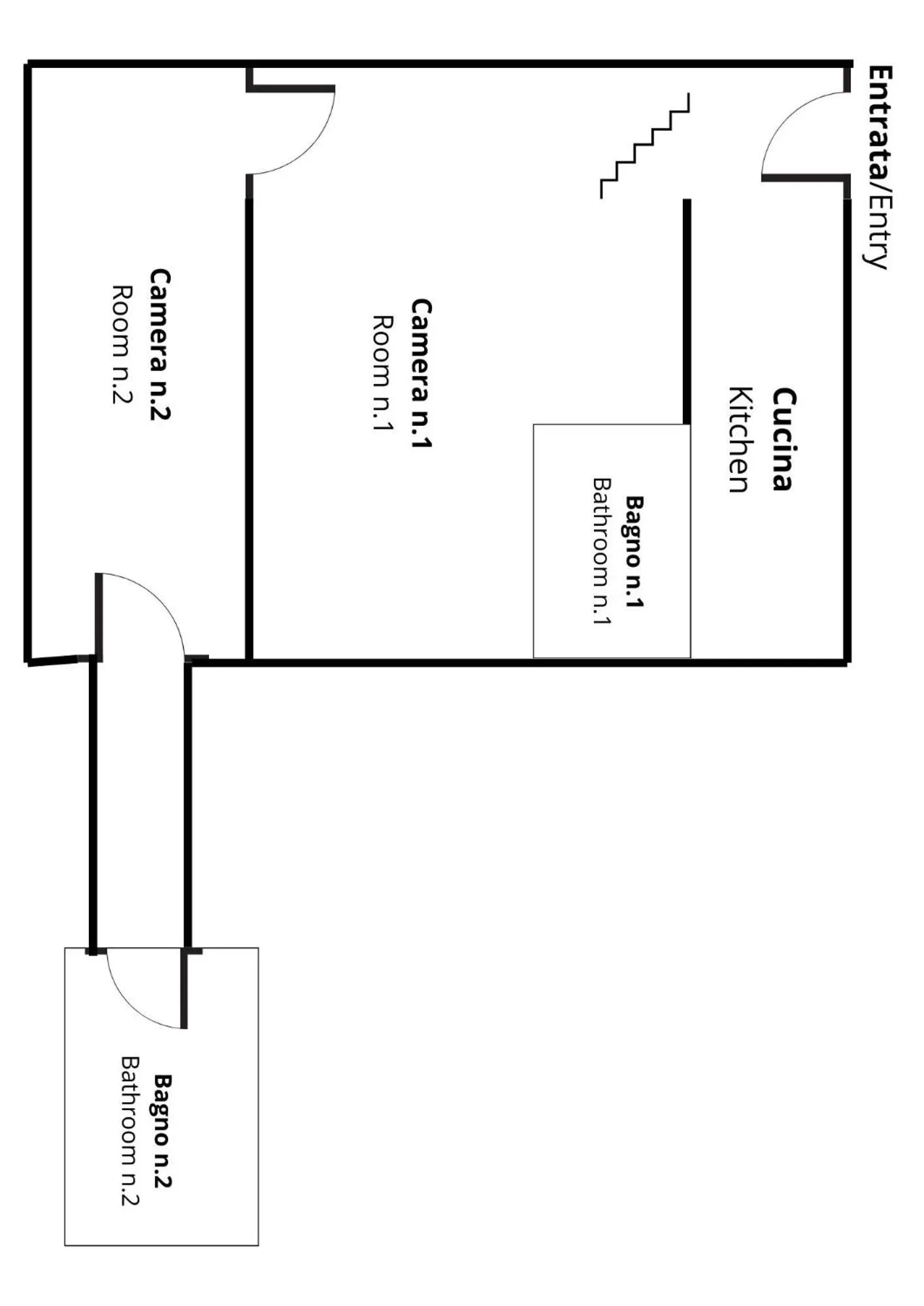 Floor plan in Villa Il Poggiale Dimora Storica