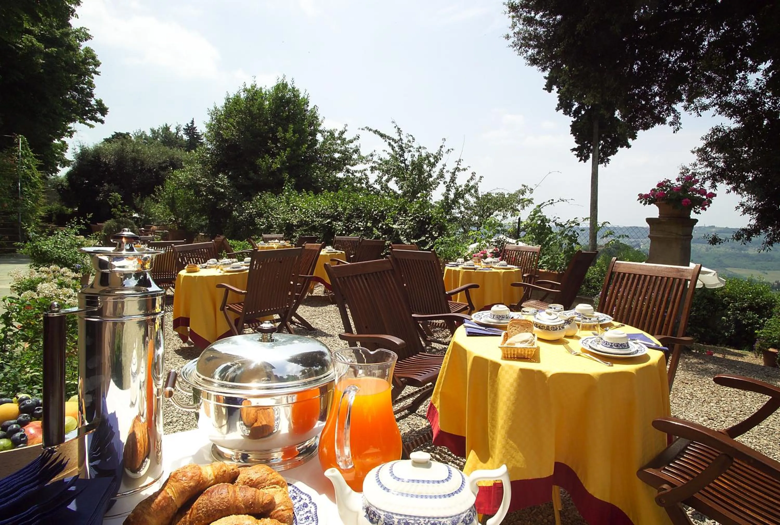 Balcony/Terrace in Villa Il Poggiale Dimora Storica