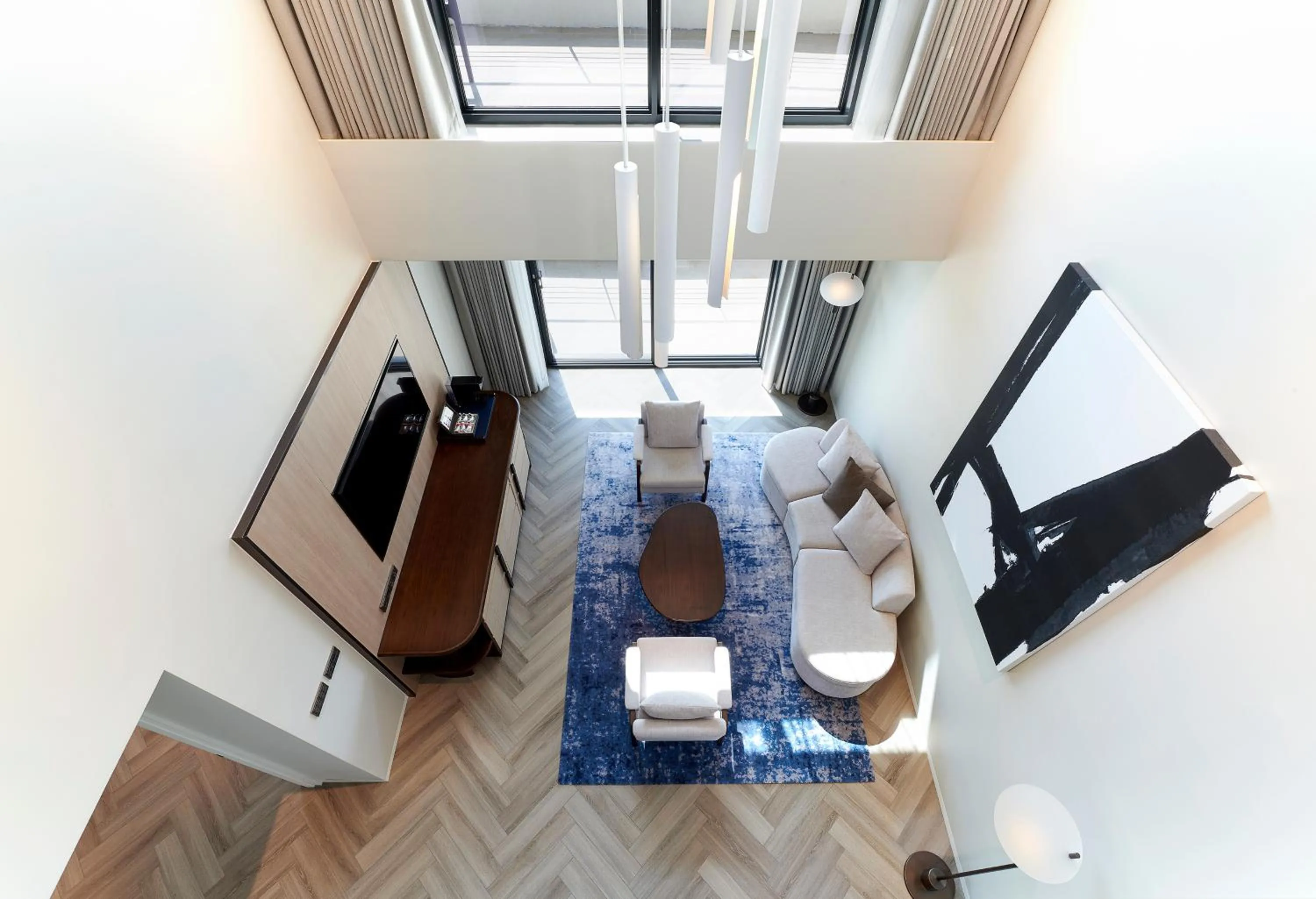 Living room in Parnas Hotel Jeju