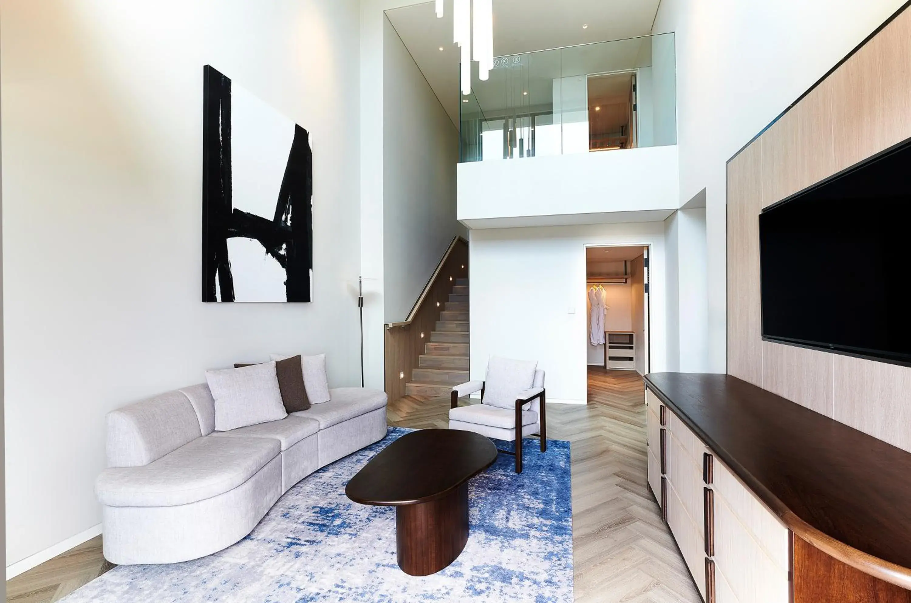 Club Duplex Suite with Ocean View (Club access for 4 included) - single occupancy in Parnas Hotel Jeju Club Duplex Suite with Ocean View (Club access for 4 included) - single occupancy in Parnas Hotel Jeju