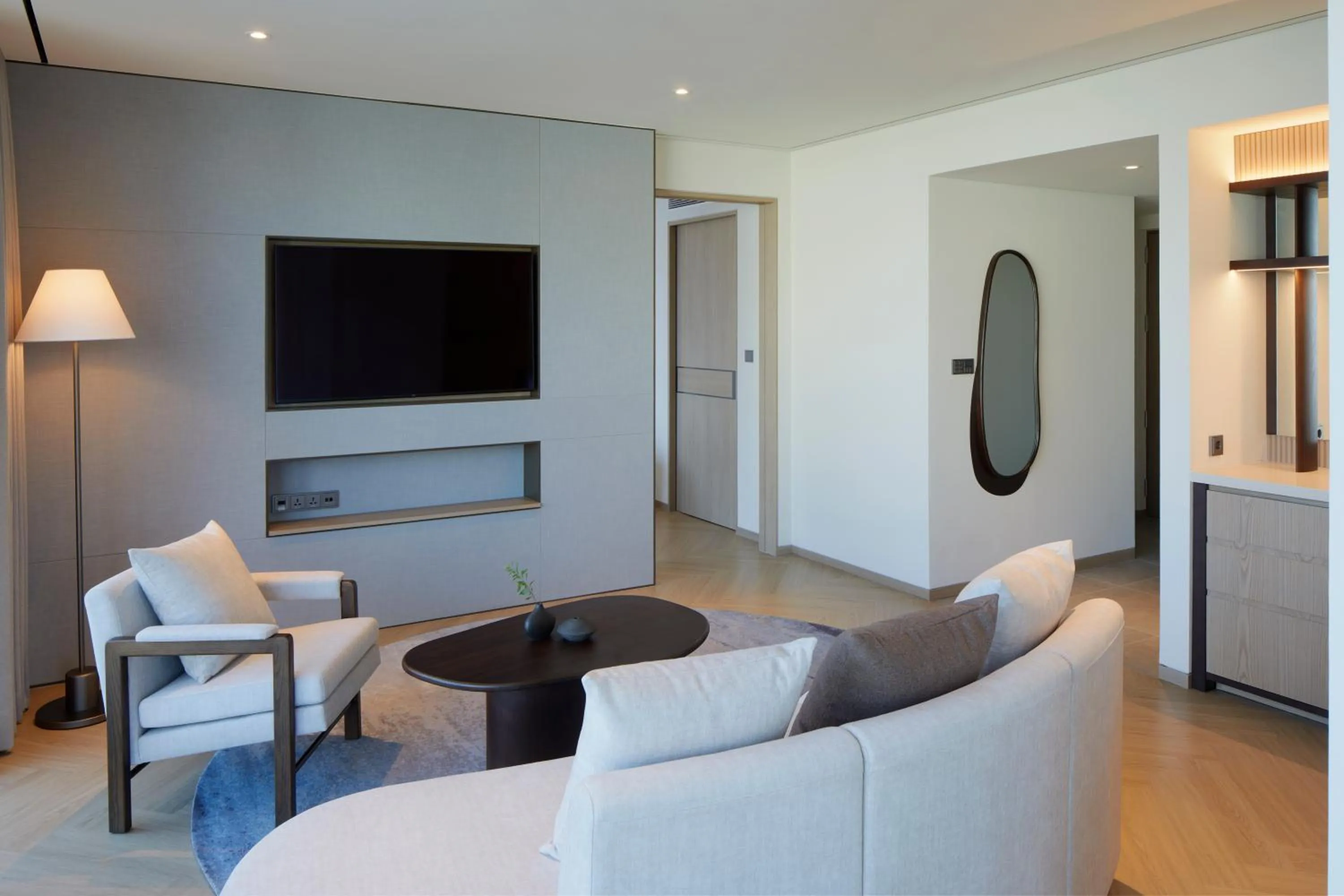 Living room in Parnas Hotel Jeju