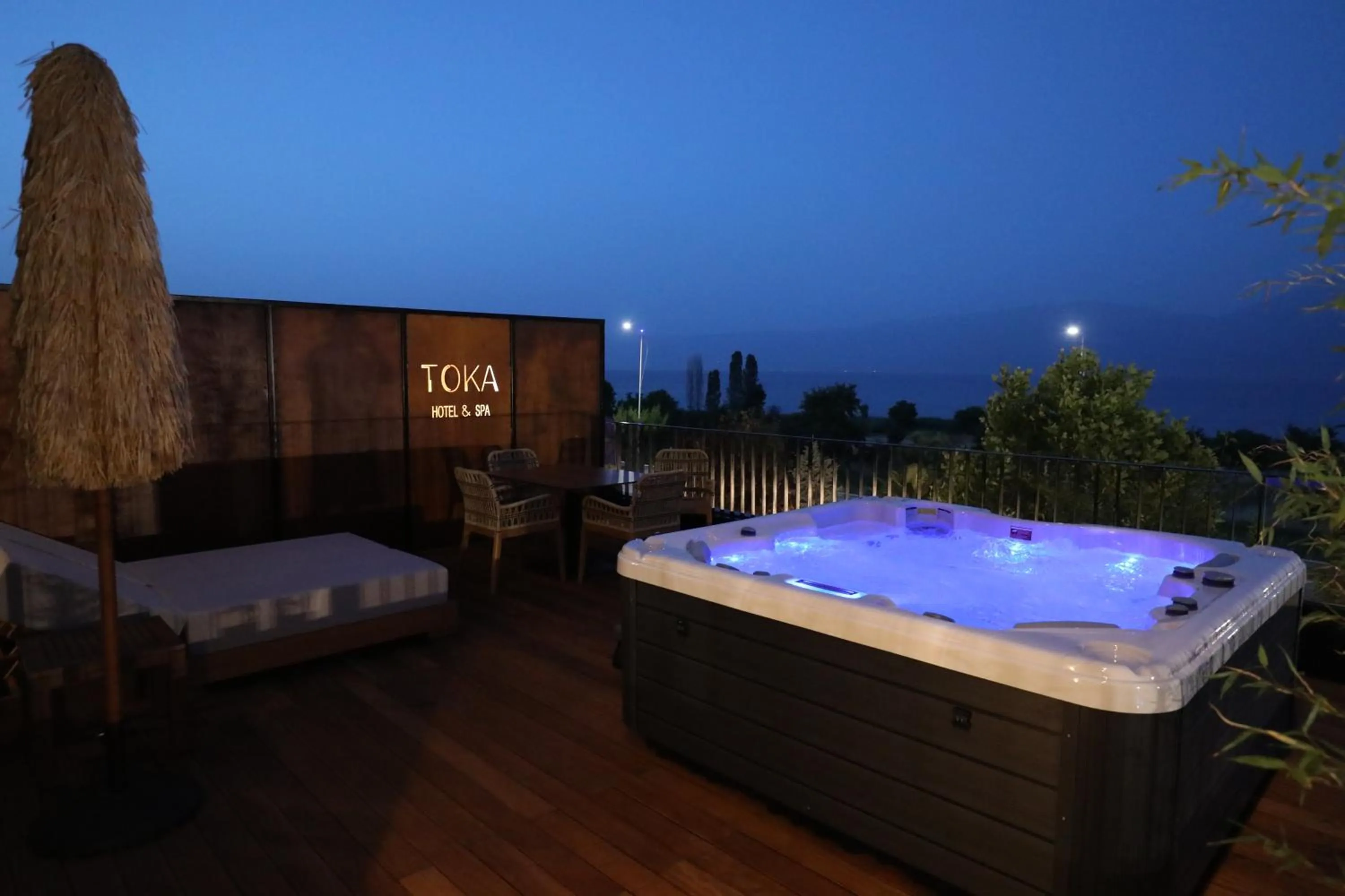 Night in Toka Hotel Restaurant