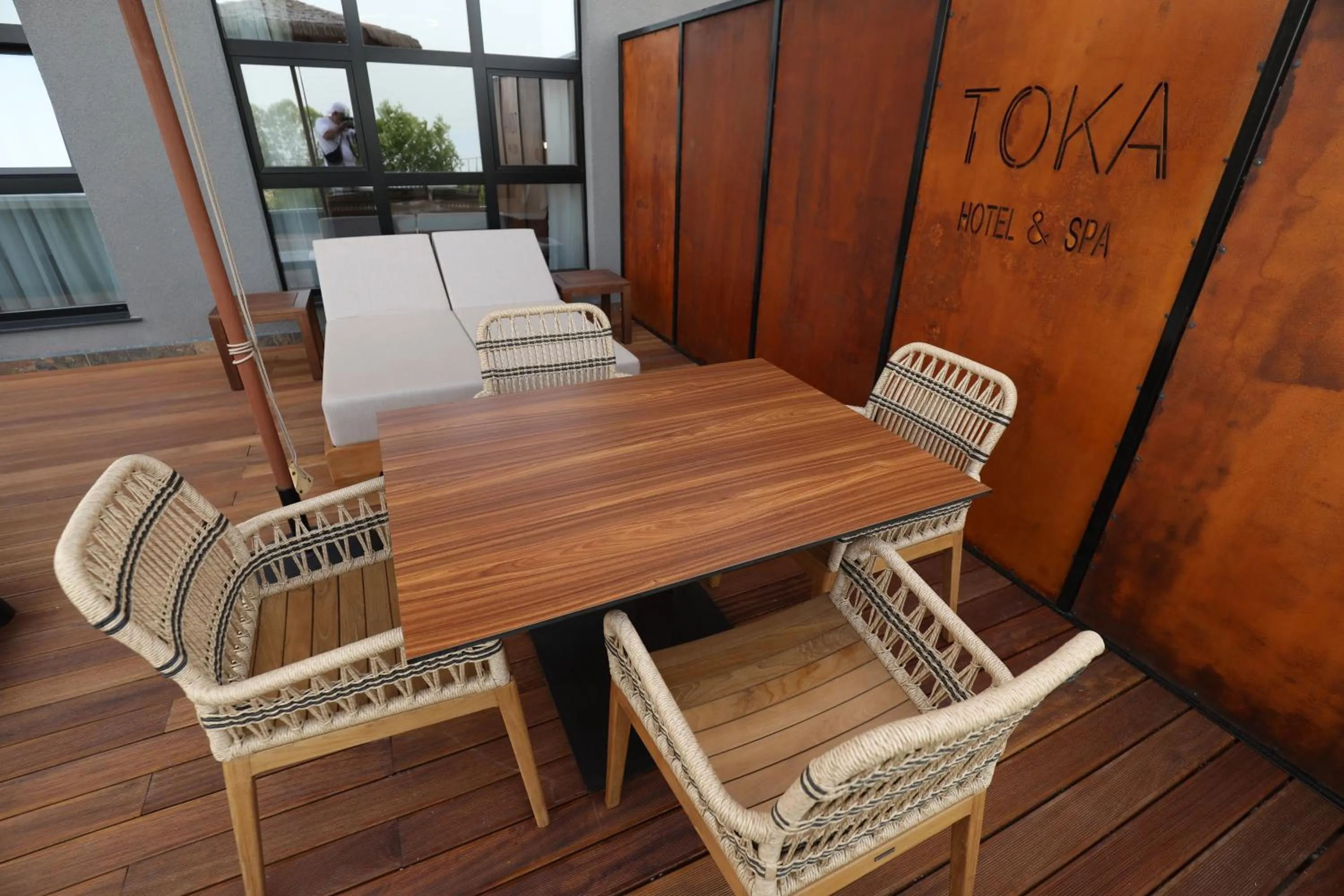 Living room in Toka Hotel Restaurant