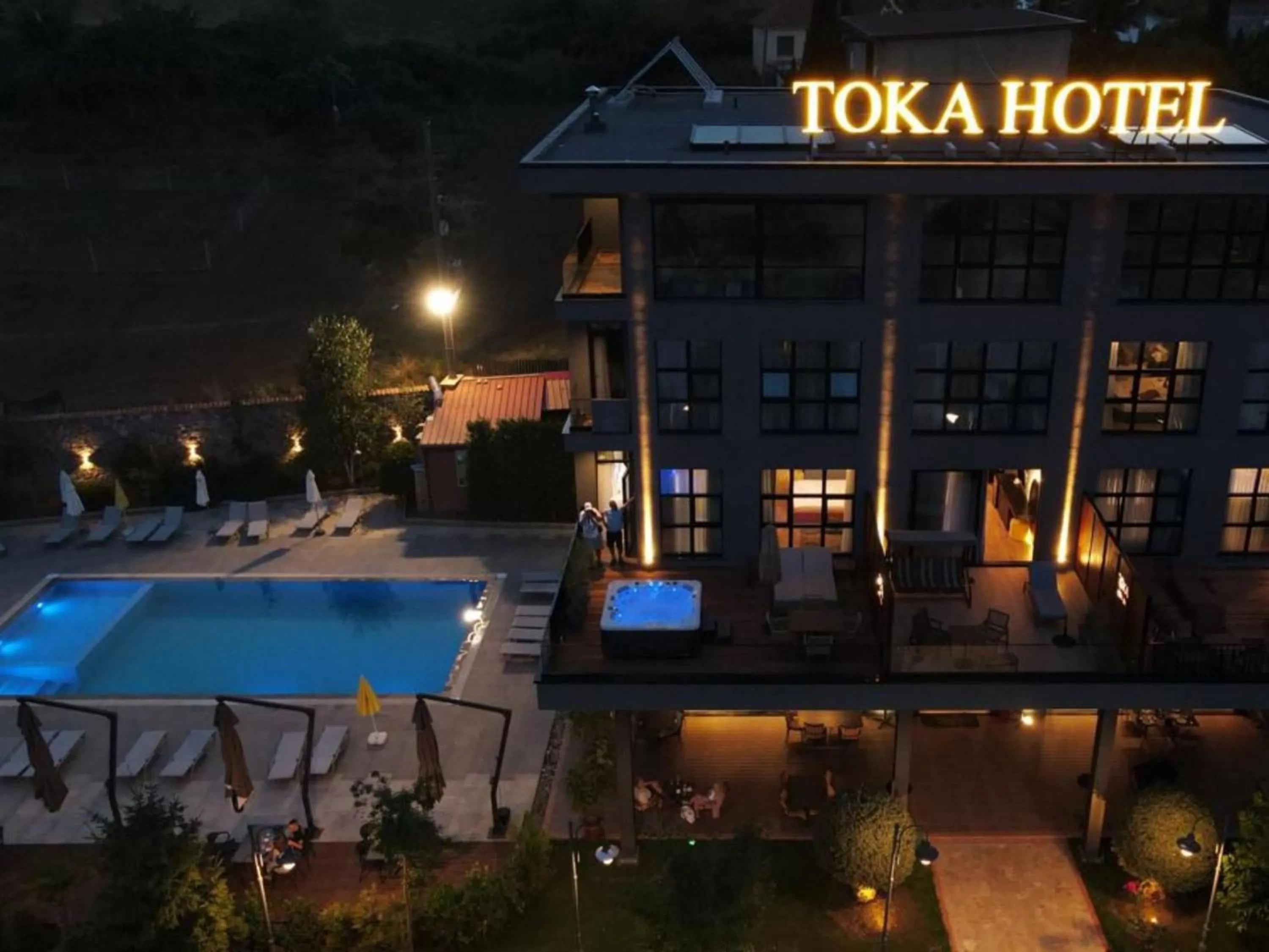 Property building in Toka Hotel Restaurant