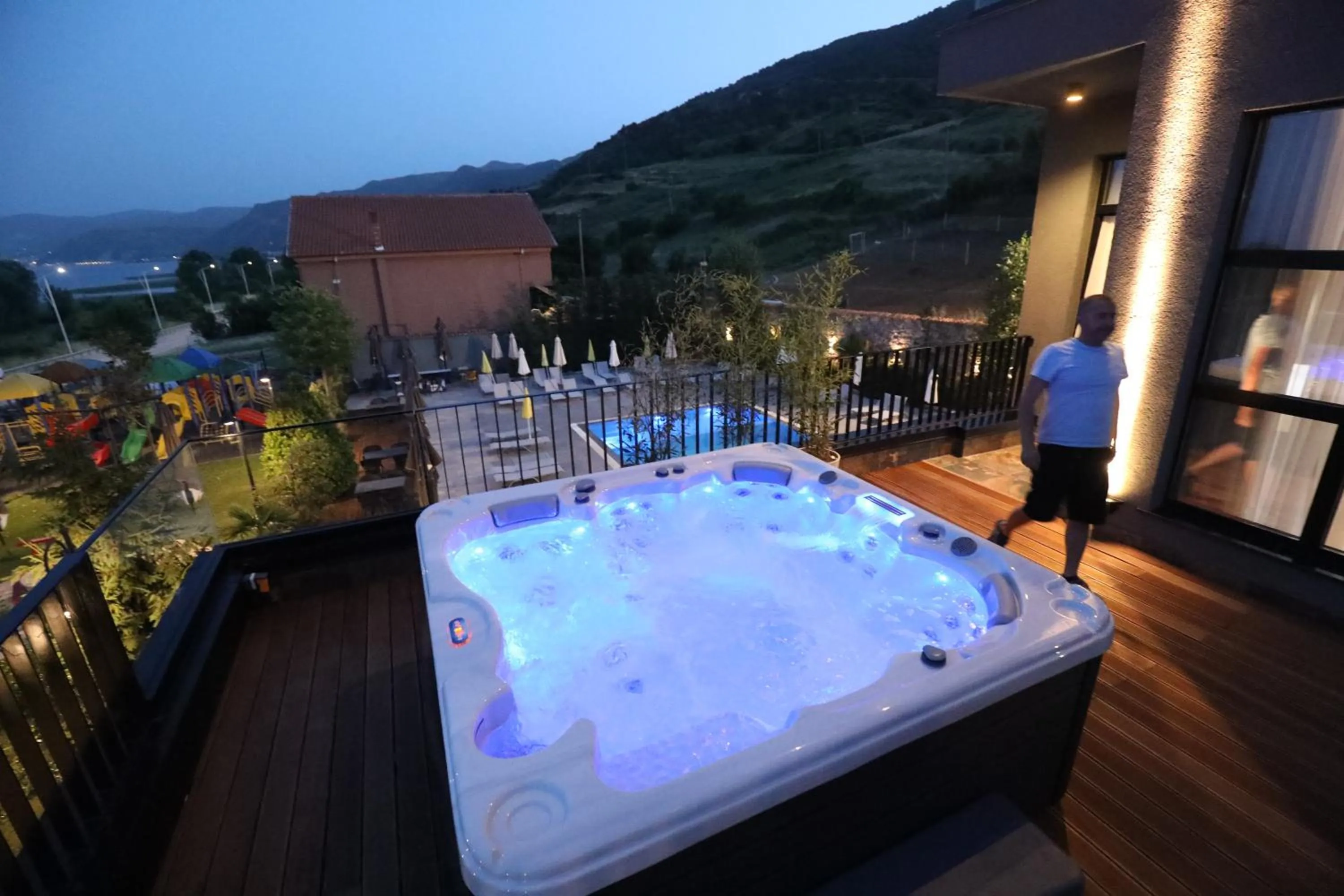 Patio in Toka Hotel Restaurant