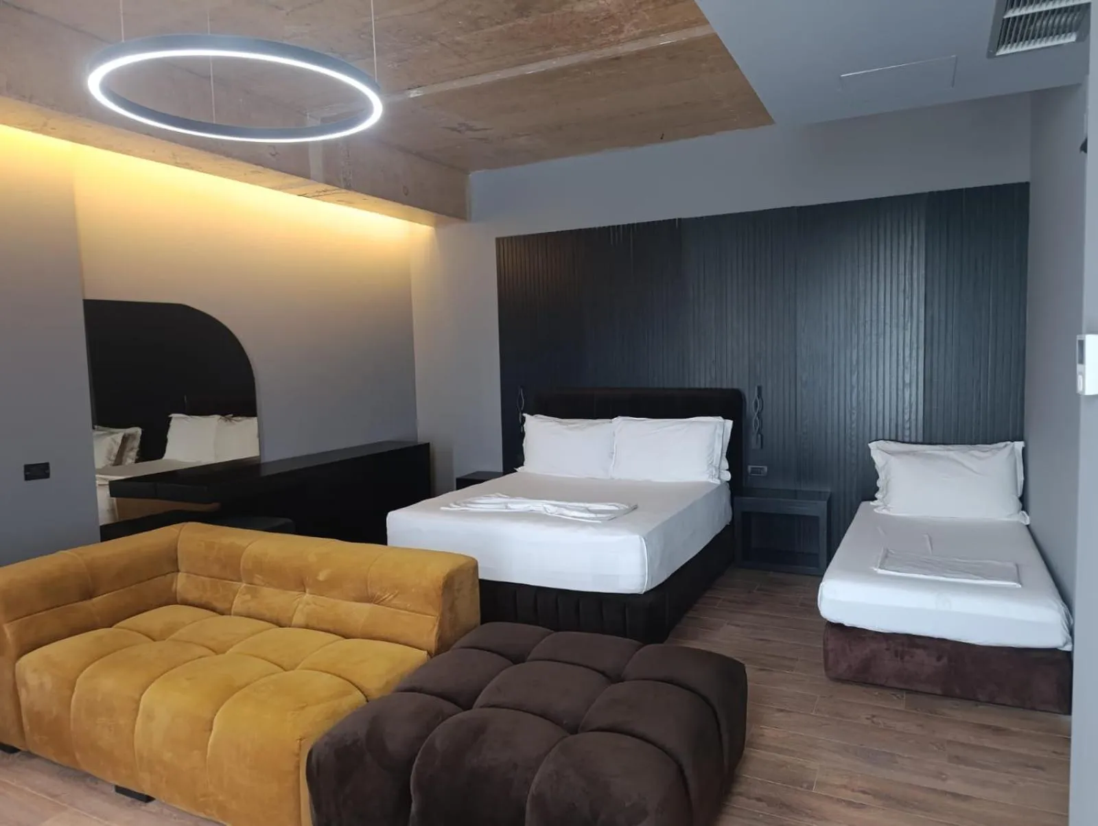 Bed in Toka Hotel Restaurant