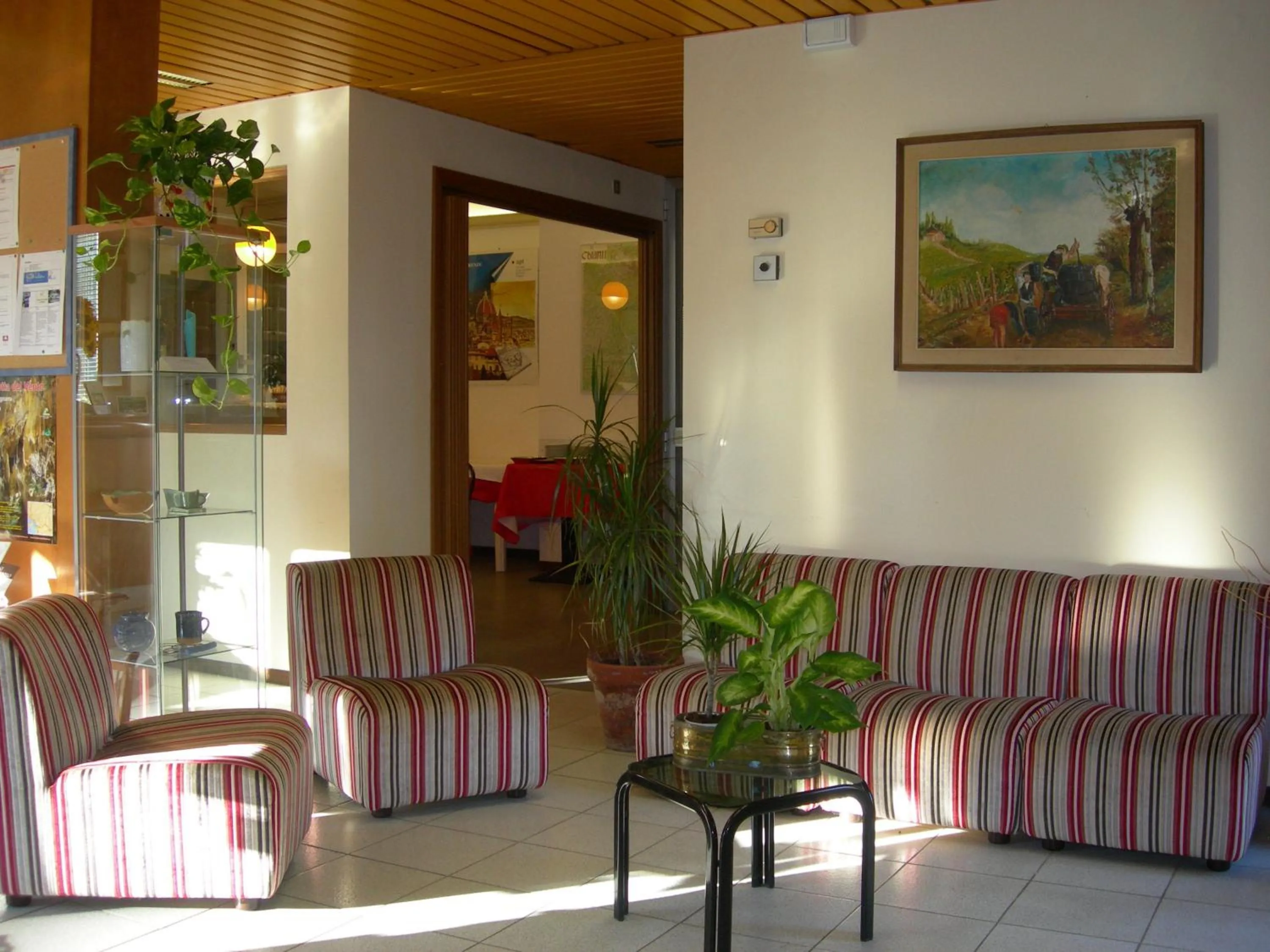 Lobby or reception in Hotel Primavera