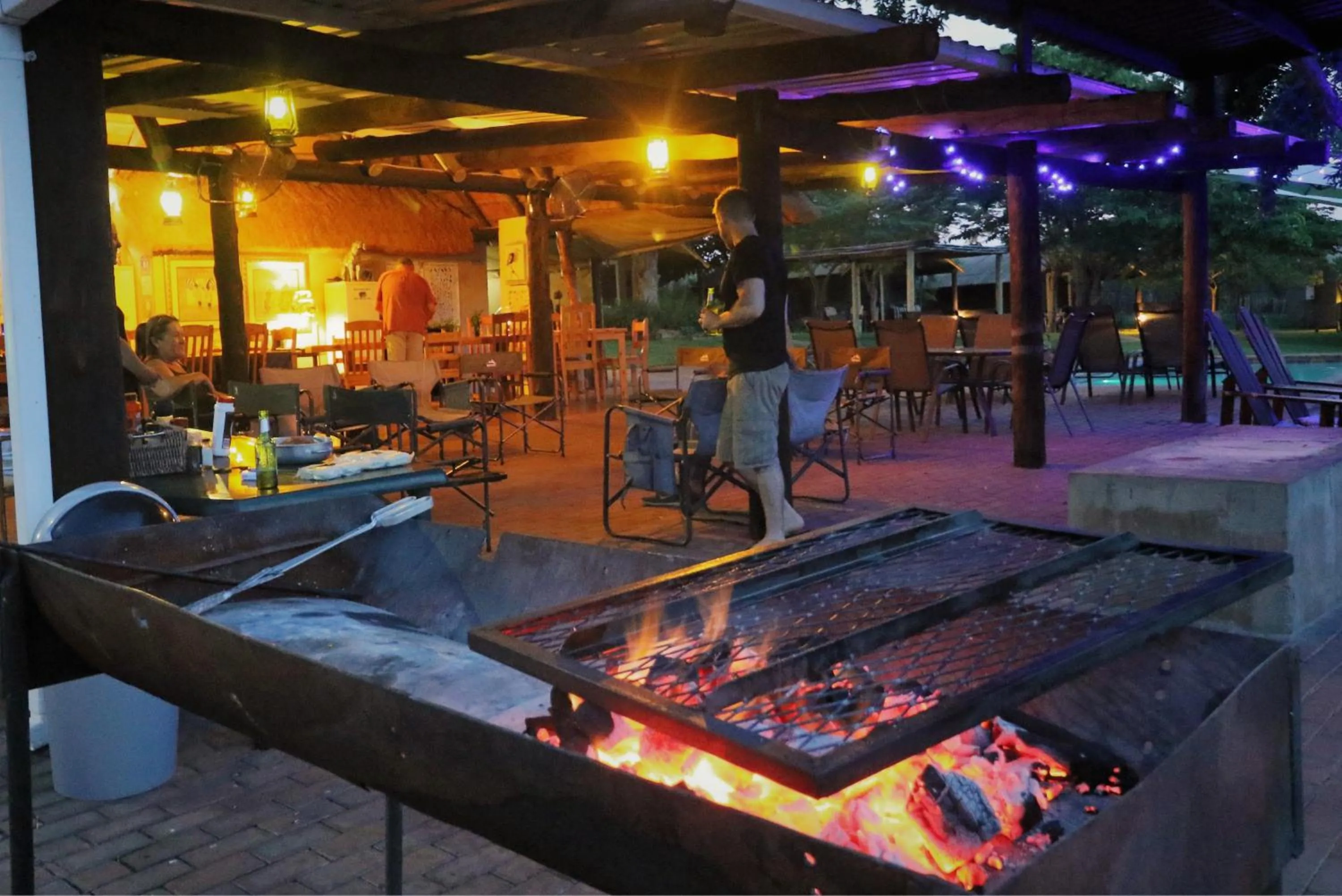 Entertainment in Crocodile Bridge Safari Lodge