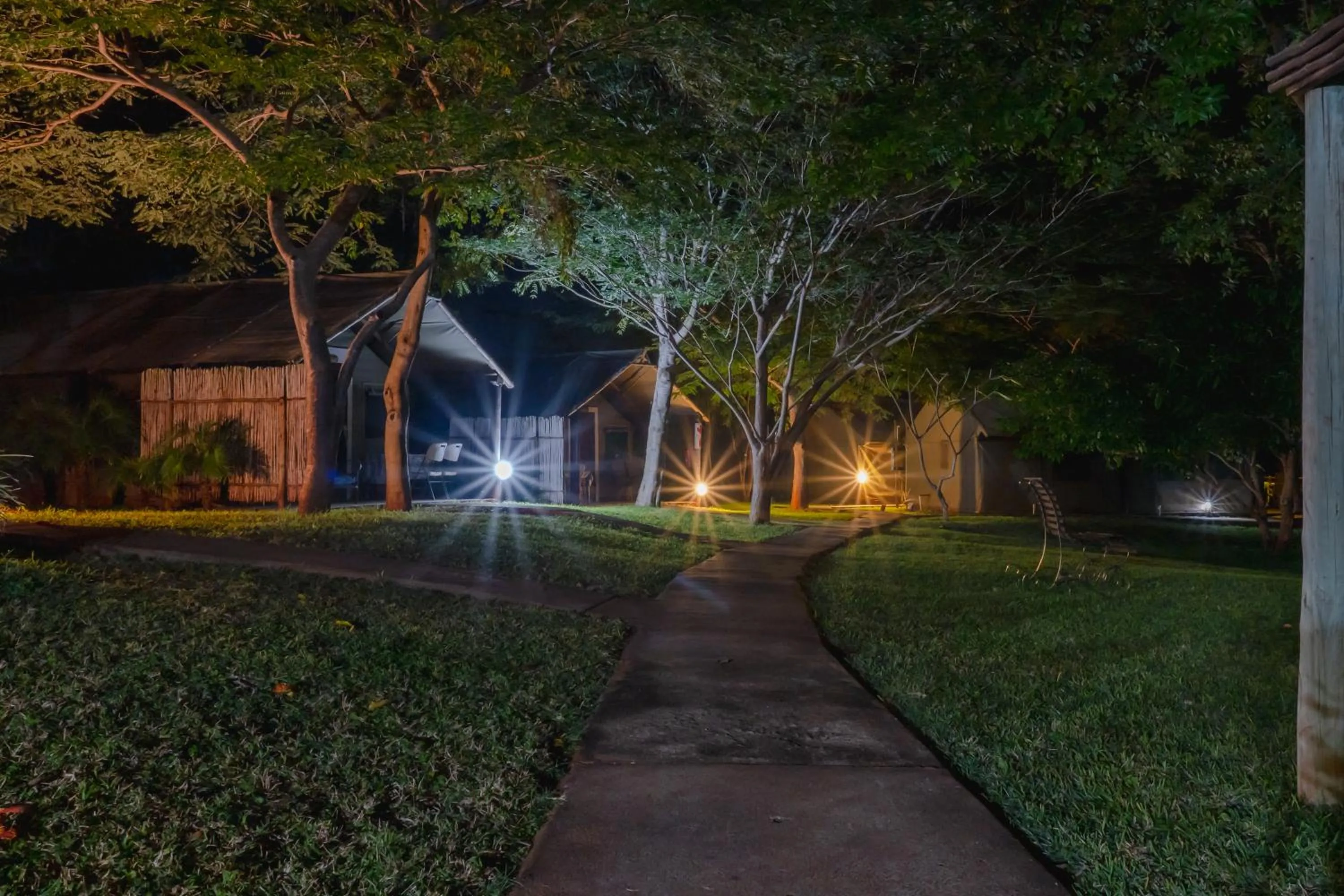 Property building in Crocodile Bridge Safari Lodge