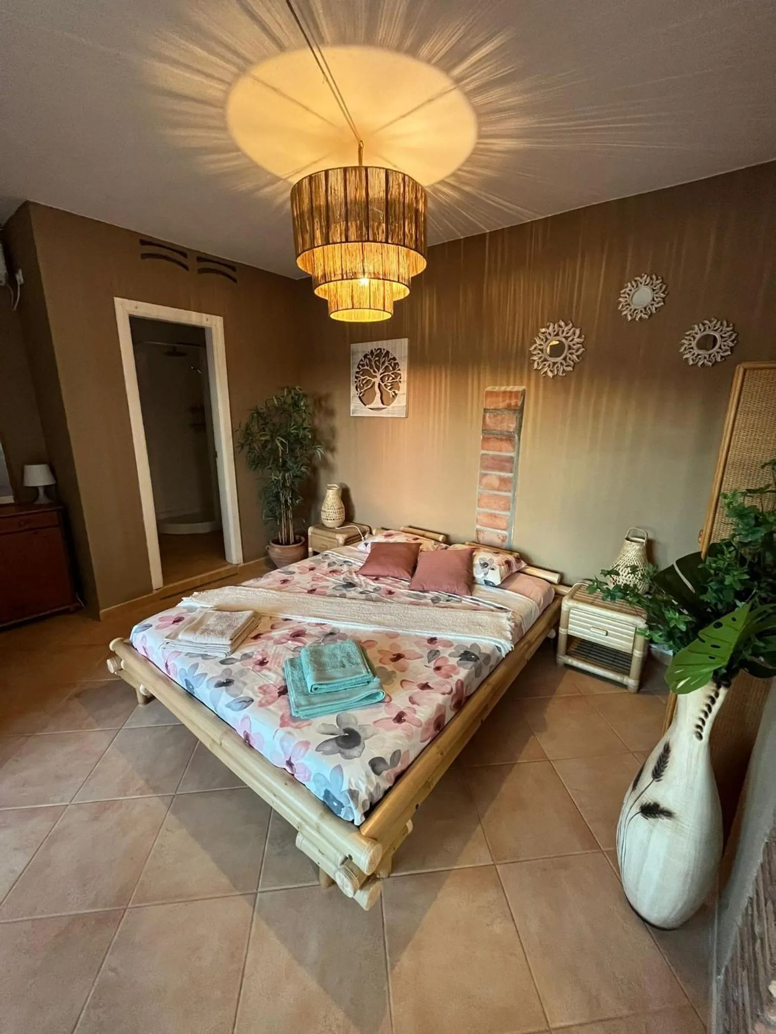 Bedroom, Bed in Casa Hermosa