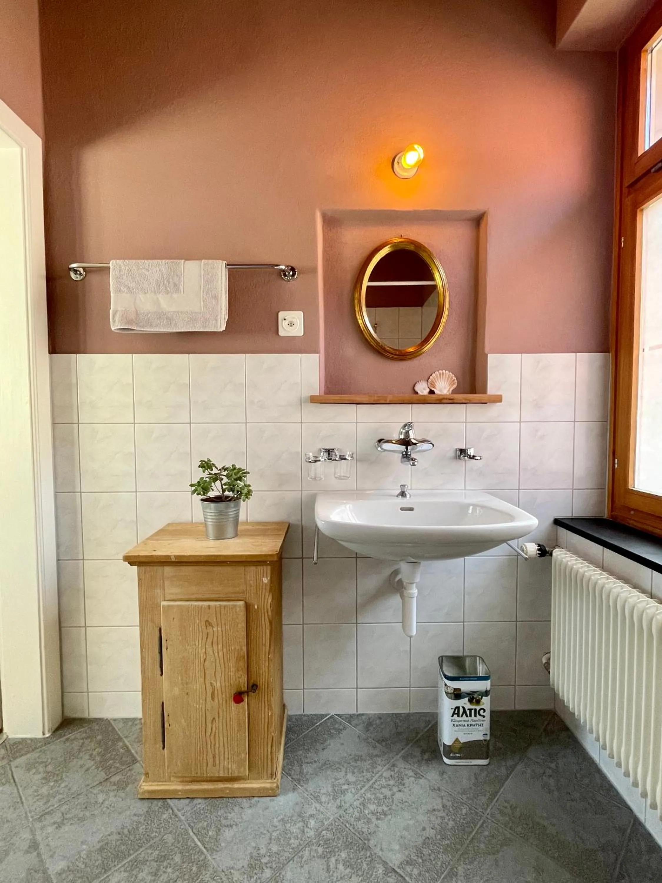 Bathroom in B&B La Scala