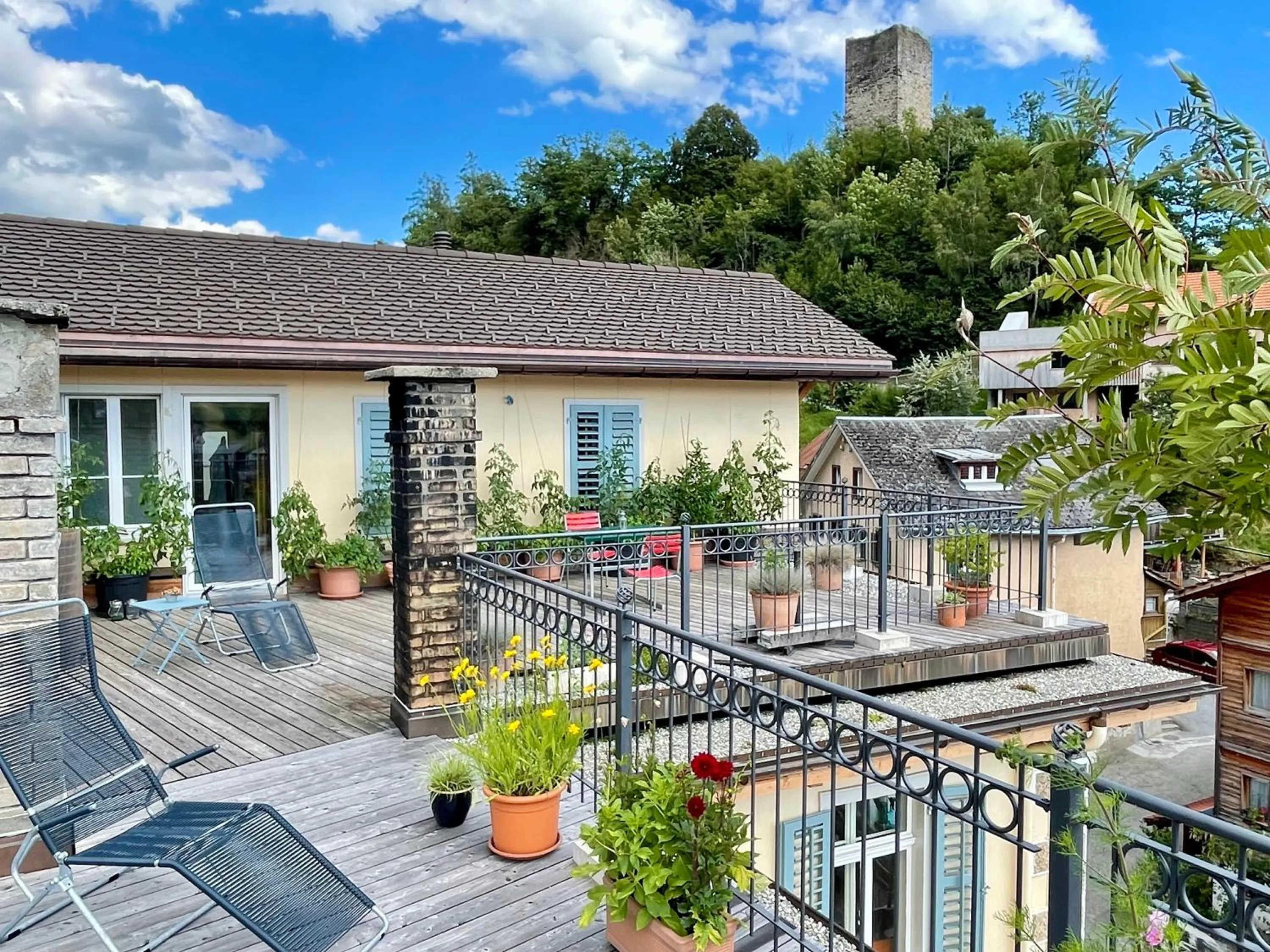Balcony/Terrace in B&B La Scala